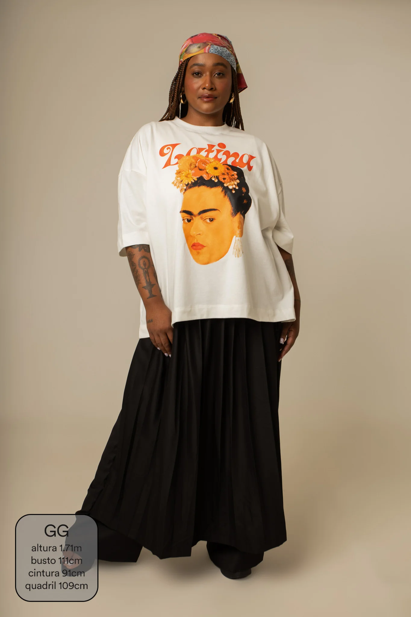 camisetão latina collab frida & lela - Image 7