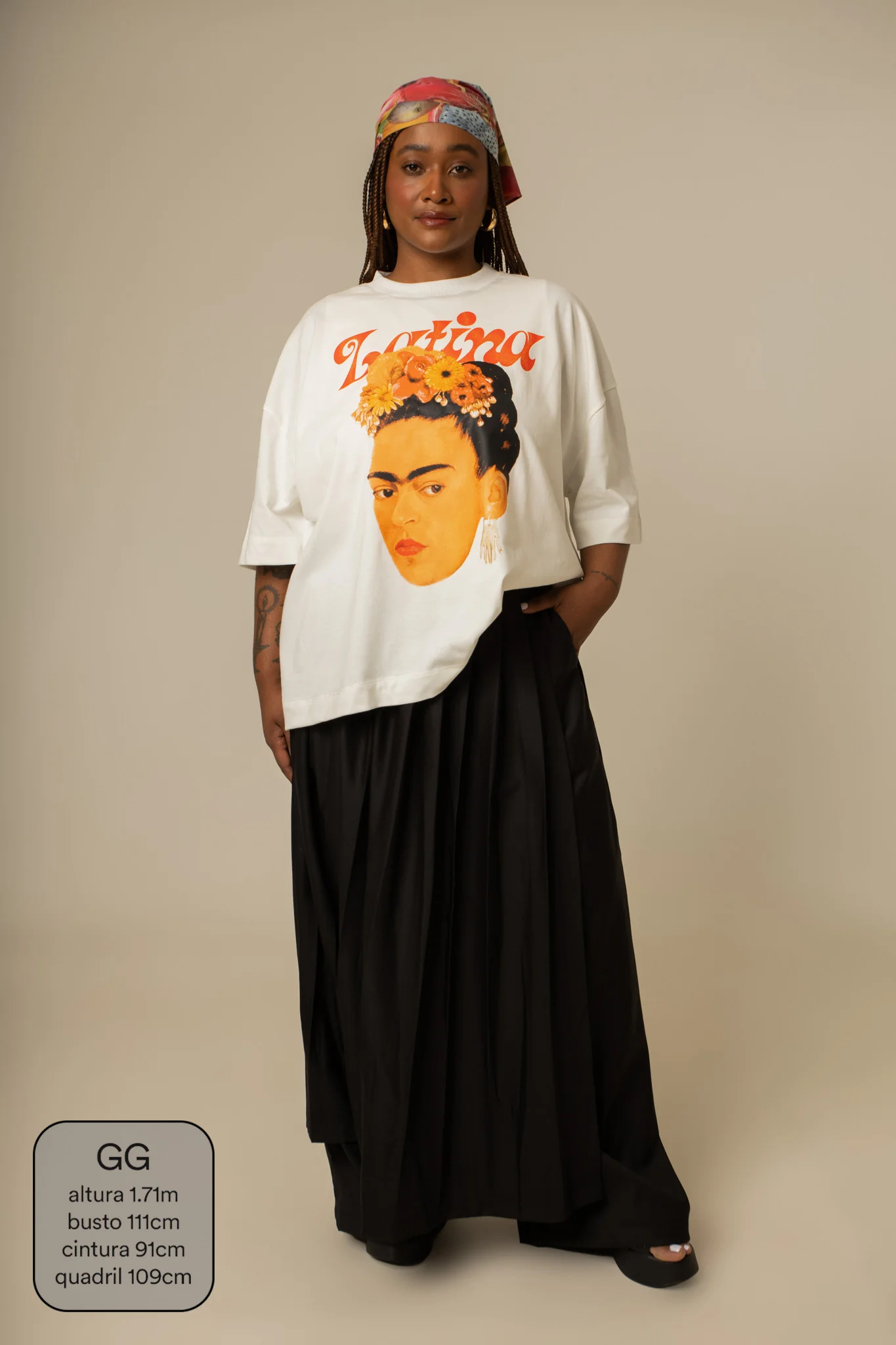 camisetão latina collab frida & lela - Image 9