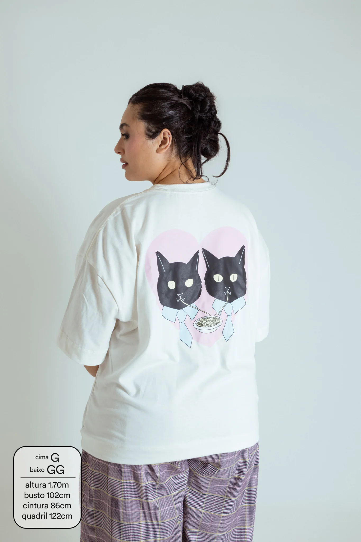 camisetão namorados LUV | camiseta oversized 100% algodão - Image 8