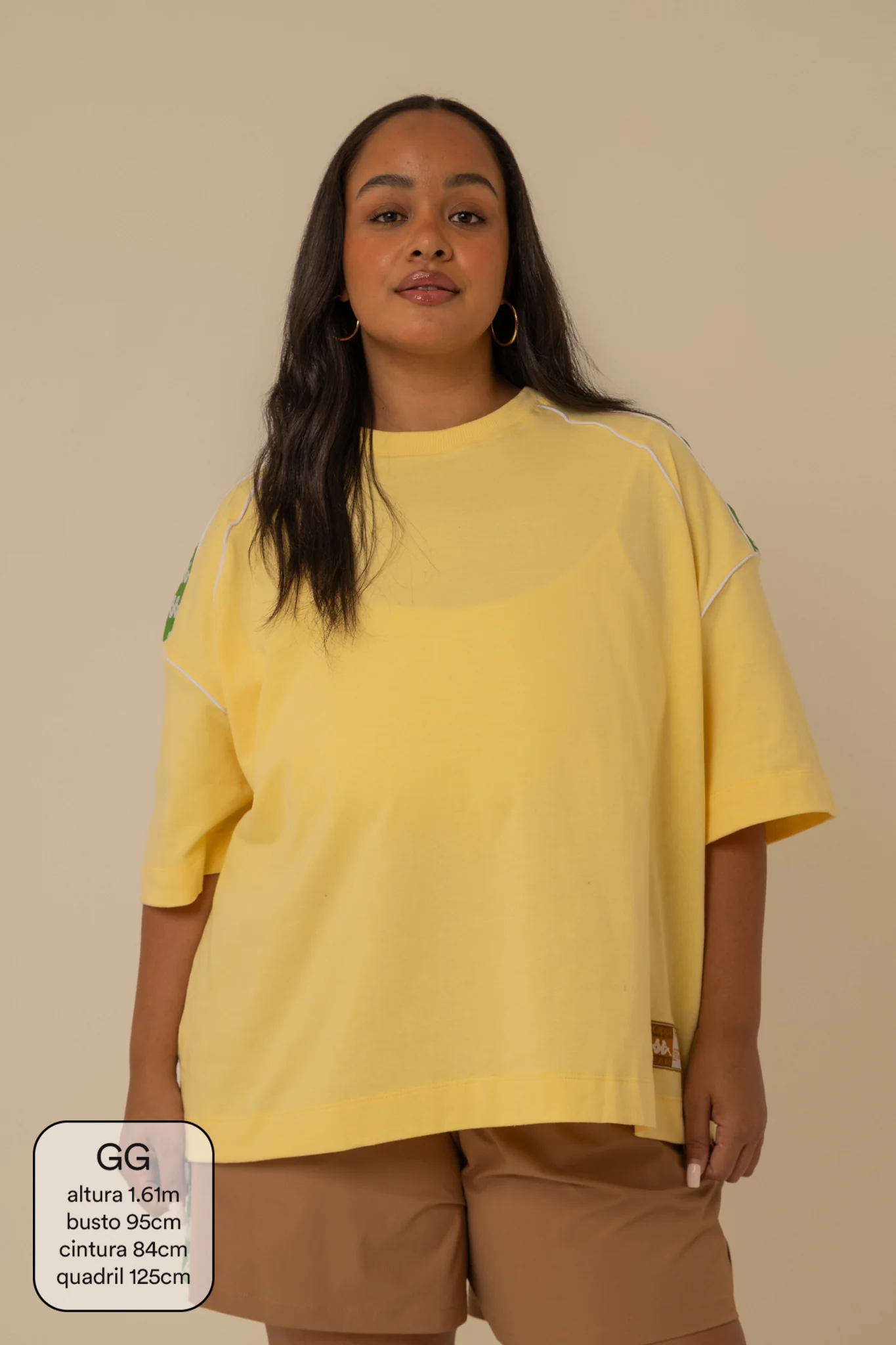camisetão oversized com recorte lela & kappa - Image 4