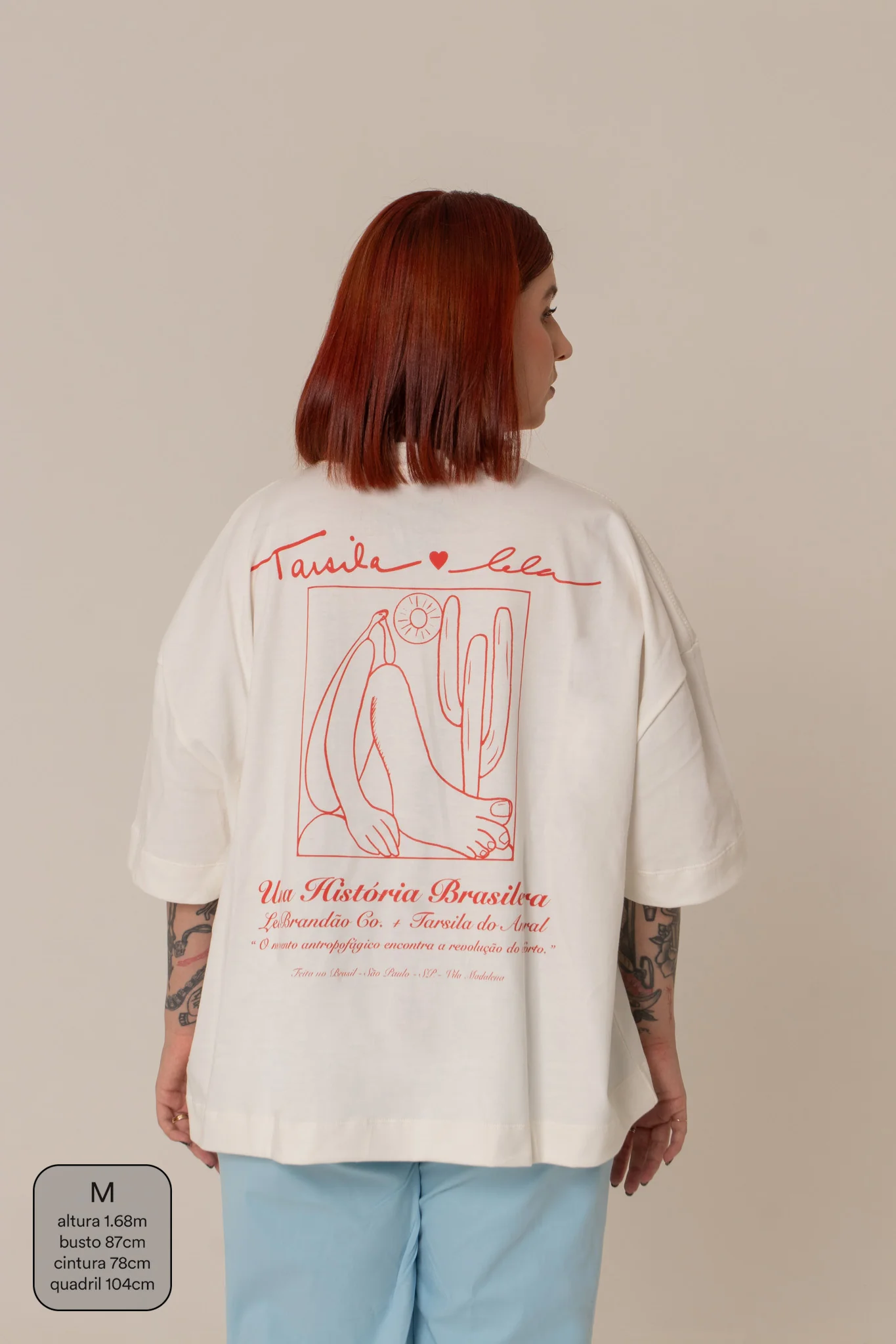 camisetão tarsila & lela collab. tarsila do amaral - Image 5