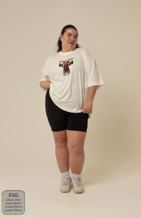 camisetão treina fofo | camiseta oversized - Image 11