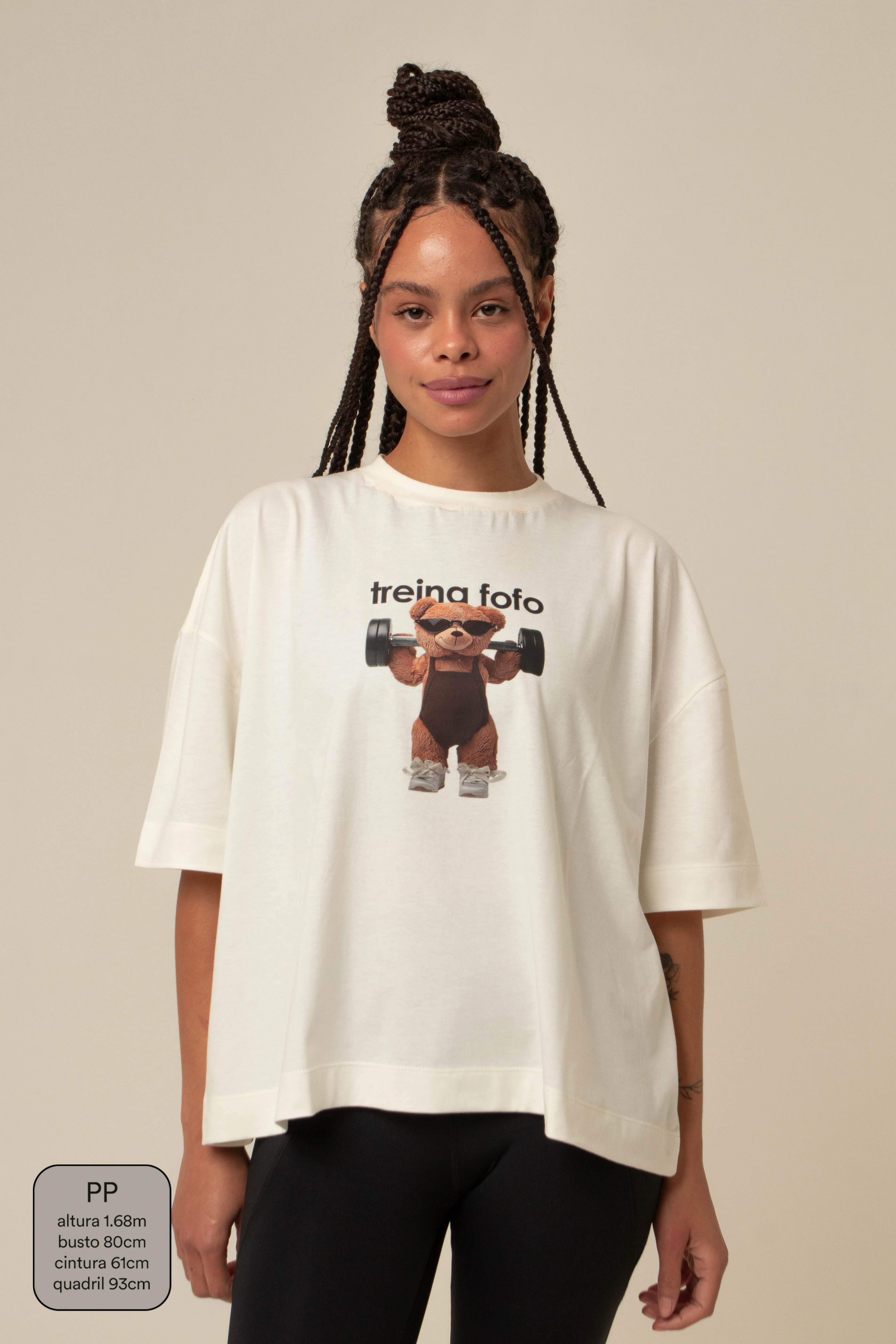 camisetão treina fofo | camiseta oversized - Image 8