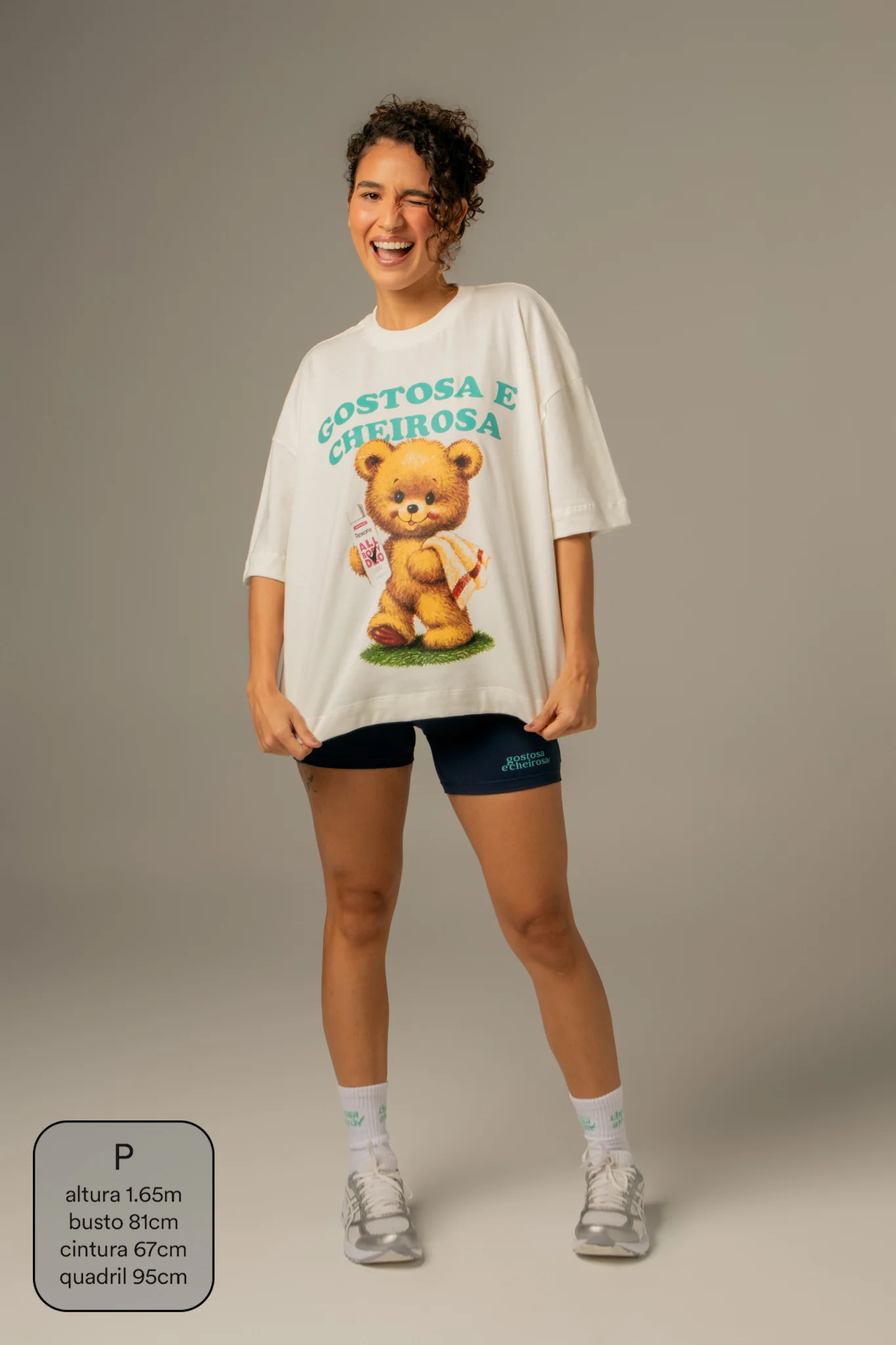 camisetão ursinho collab Rexona - Image 11