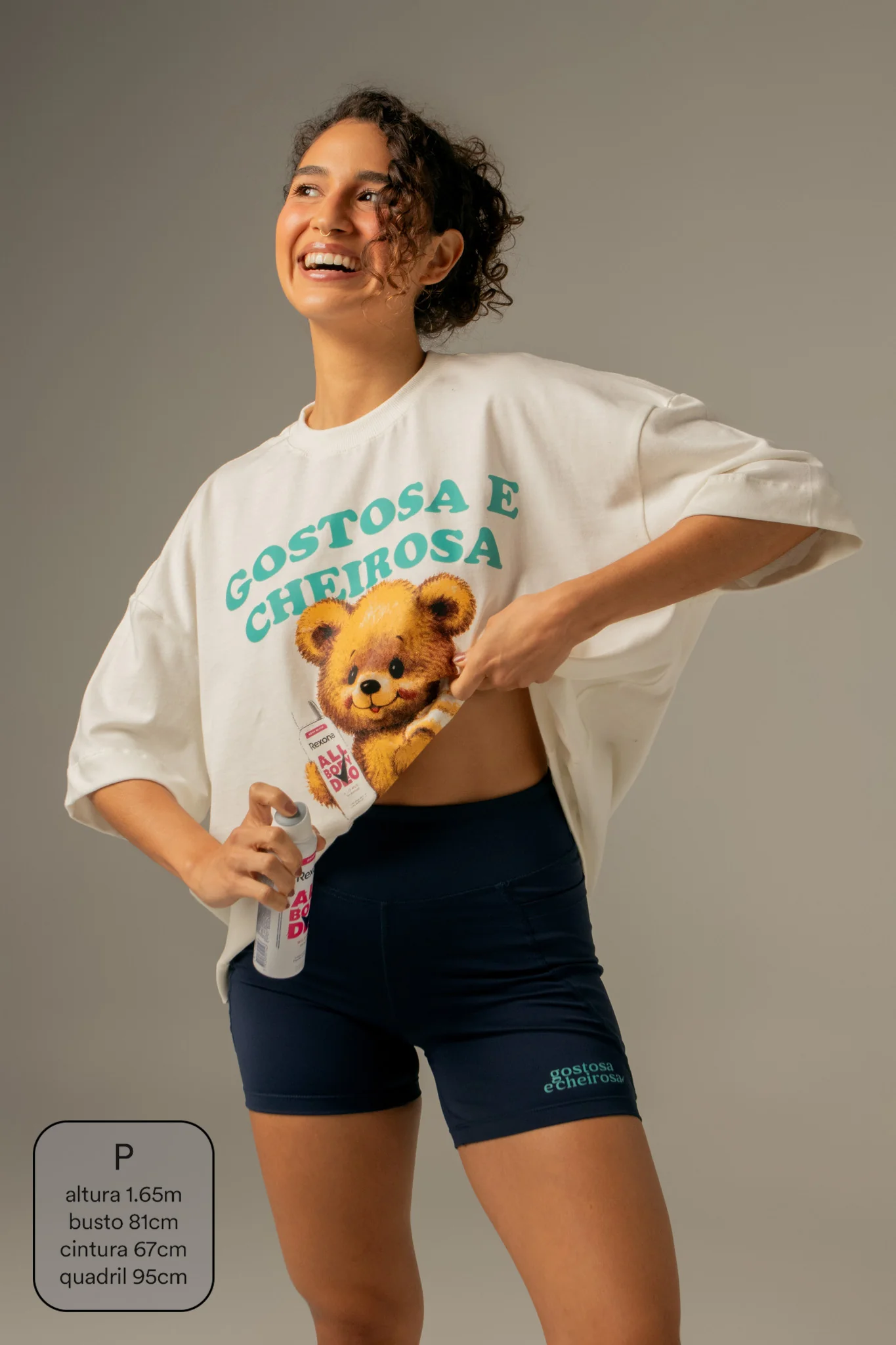 camisetão ursinho collab Rexona - Image 3