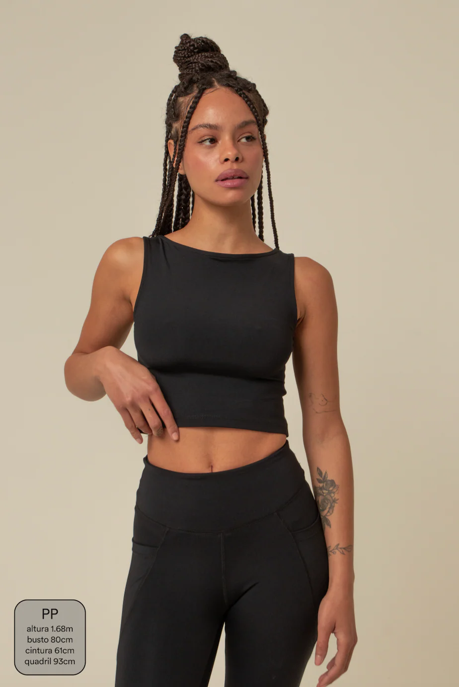 cropped reto gym babe | regata fitness - Image 21