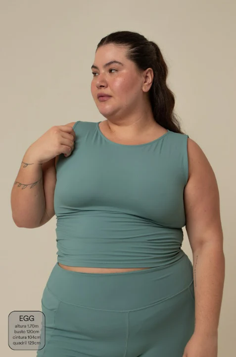 cropped reto gym babe | regata fitness - Image 31