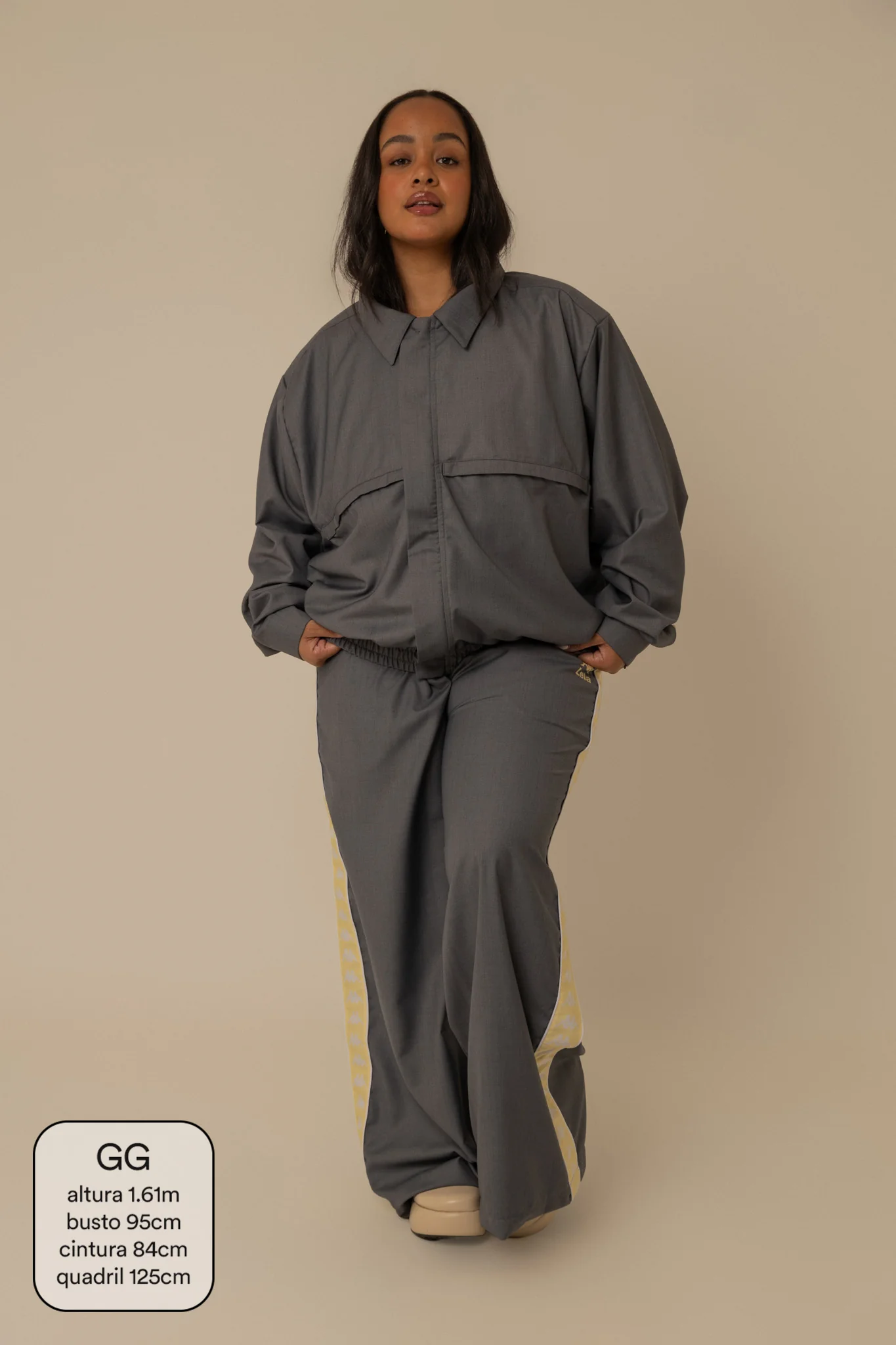 jaqueta alfaiataria lela & kappa | jaqueta alfaiataria feminina oversized - Image 11