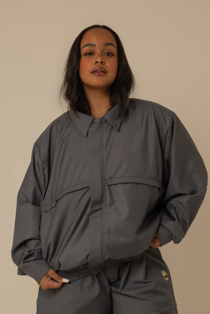 jaqueta alfaiataria lela & kappa | jaqueta alfaiataria feminina oversized - Image 4