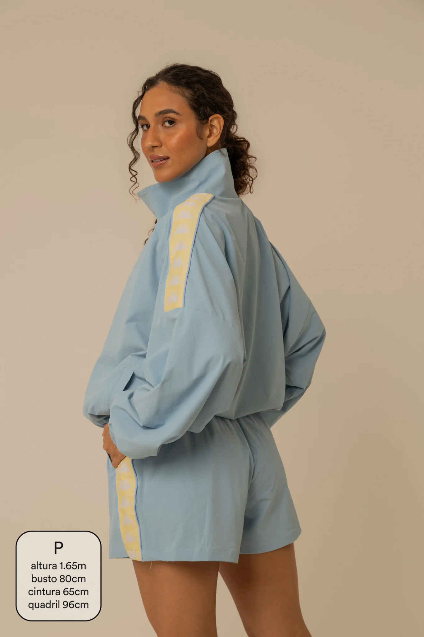 jaqueta esportiva lela & kappa | jaqueta feminina esportiva gola alta - Image 13