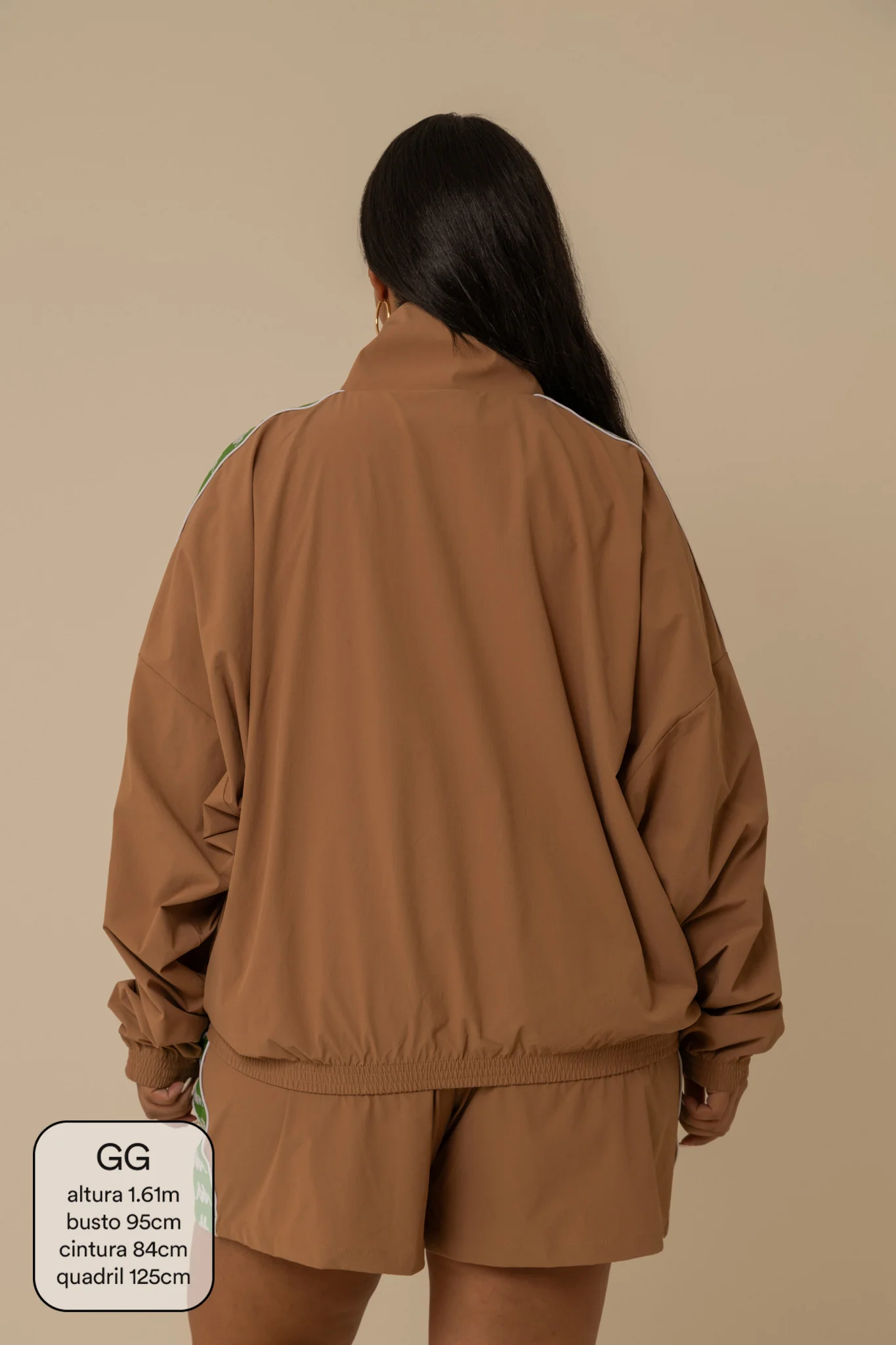 jaqueta esportiva lela & kappa | jaqueta feminina esportiva gola alta - Image 19