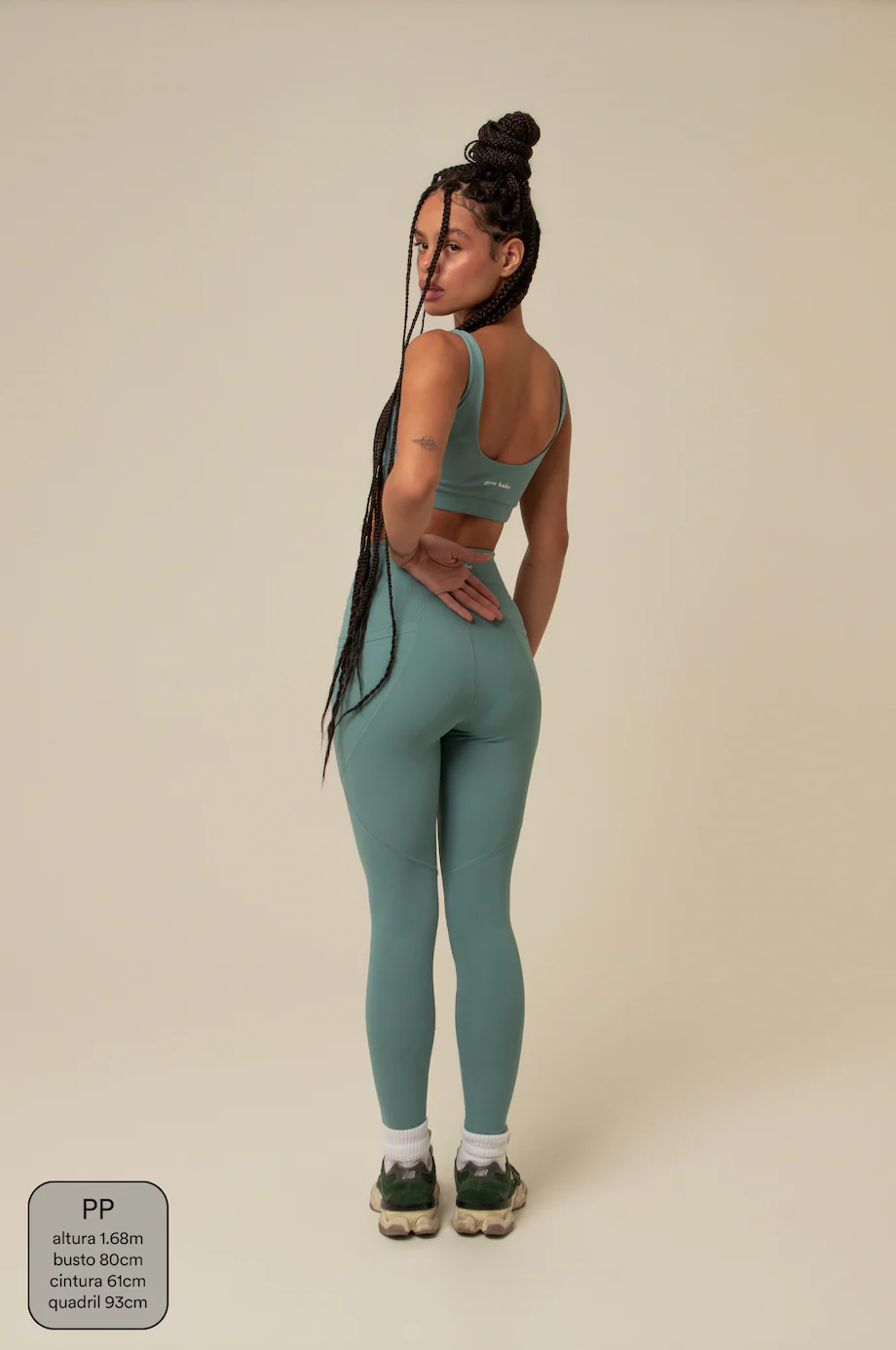 legging compress gym babe | legging fitness com bolsos - Image 10