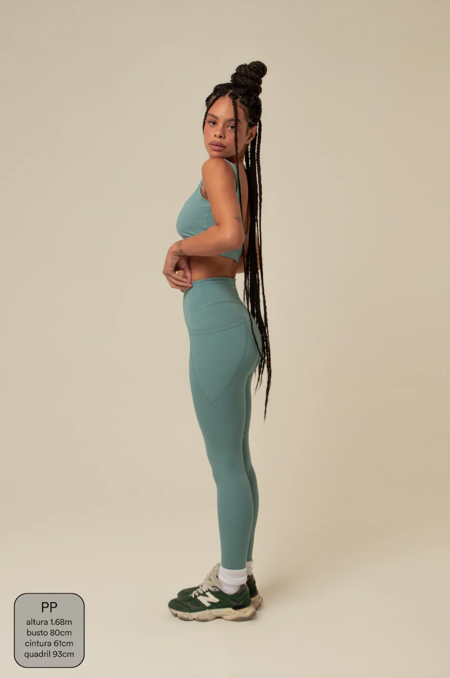 legging compress gym babe | legging fitness com bolsos - Image 13