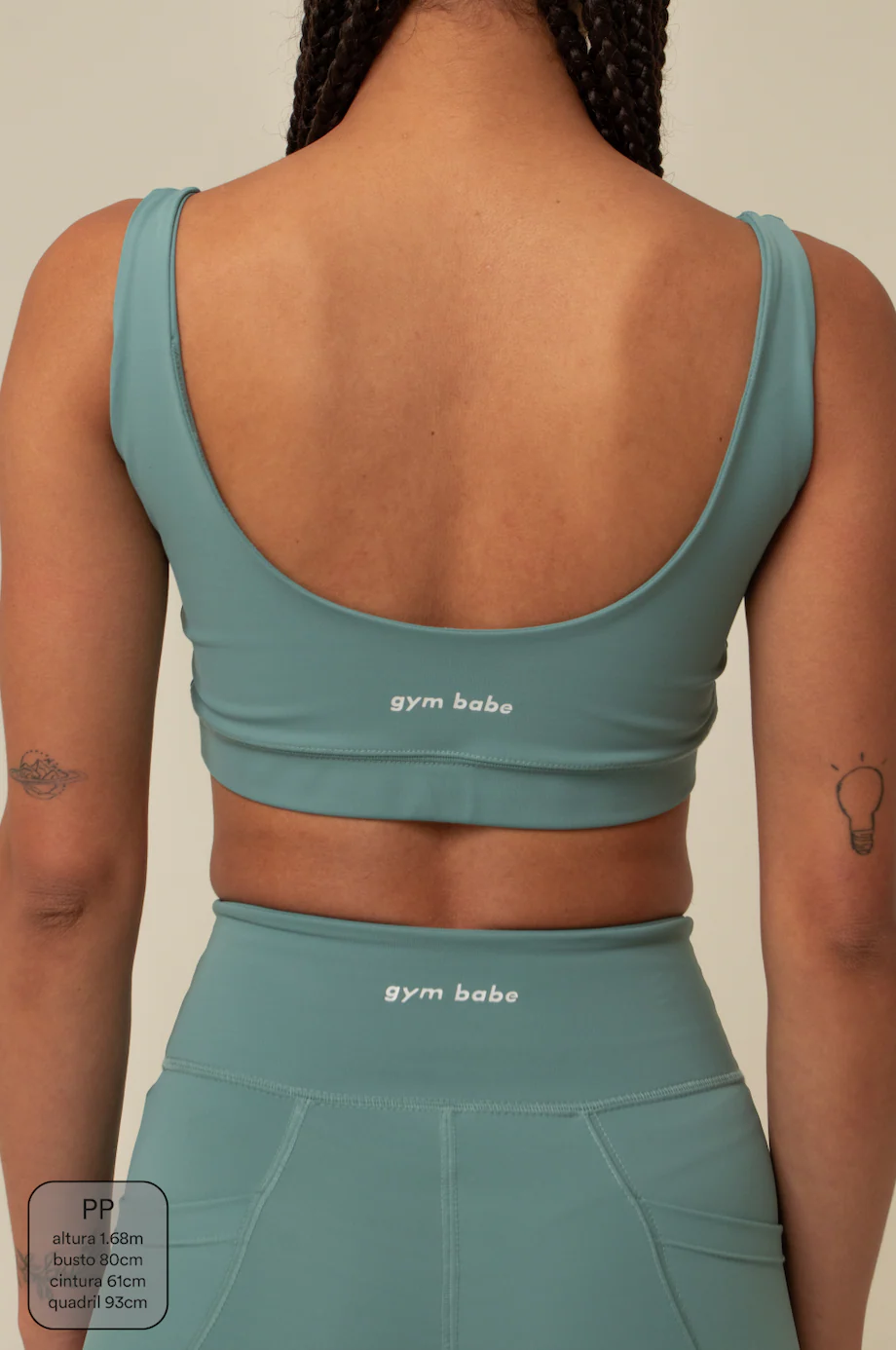 legging compress gym babe | legging fitness com bolsos - Image 16