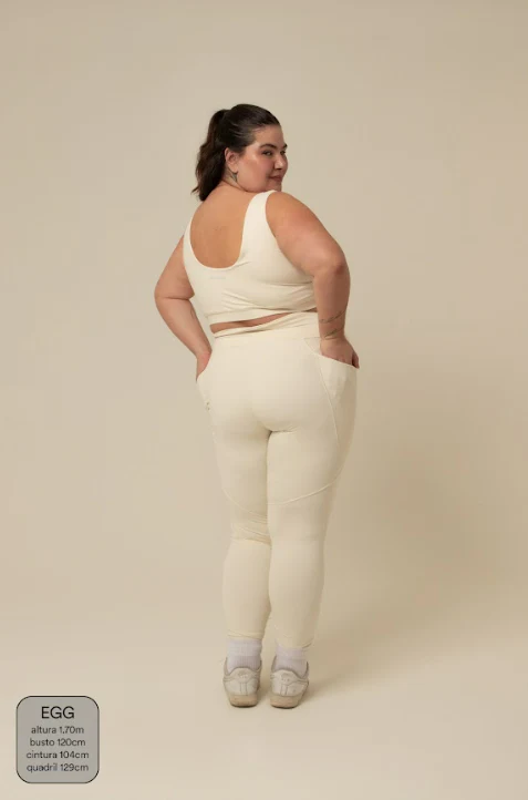 legging compress gym babe | legging fitness com bolsos - Image 18