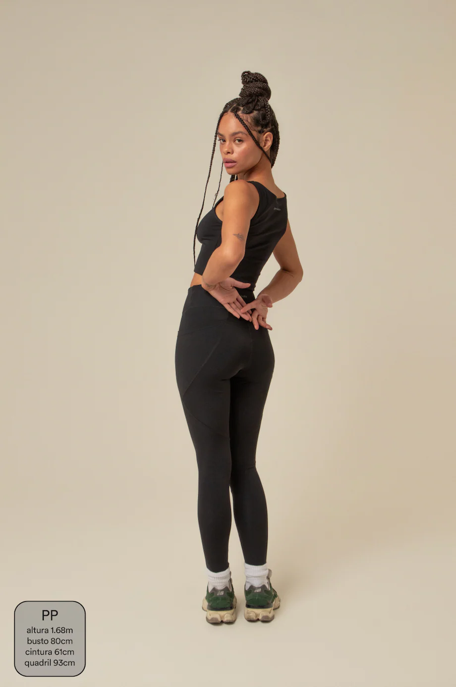 legging compress gym babe | legging fitness com bolsos - Image 22