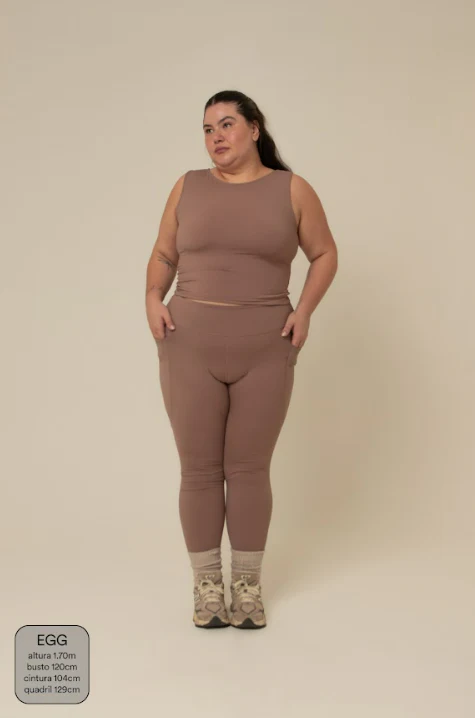 legging compress gym babe | legging fitness com bolsos - Image 24