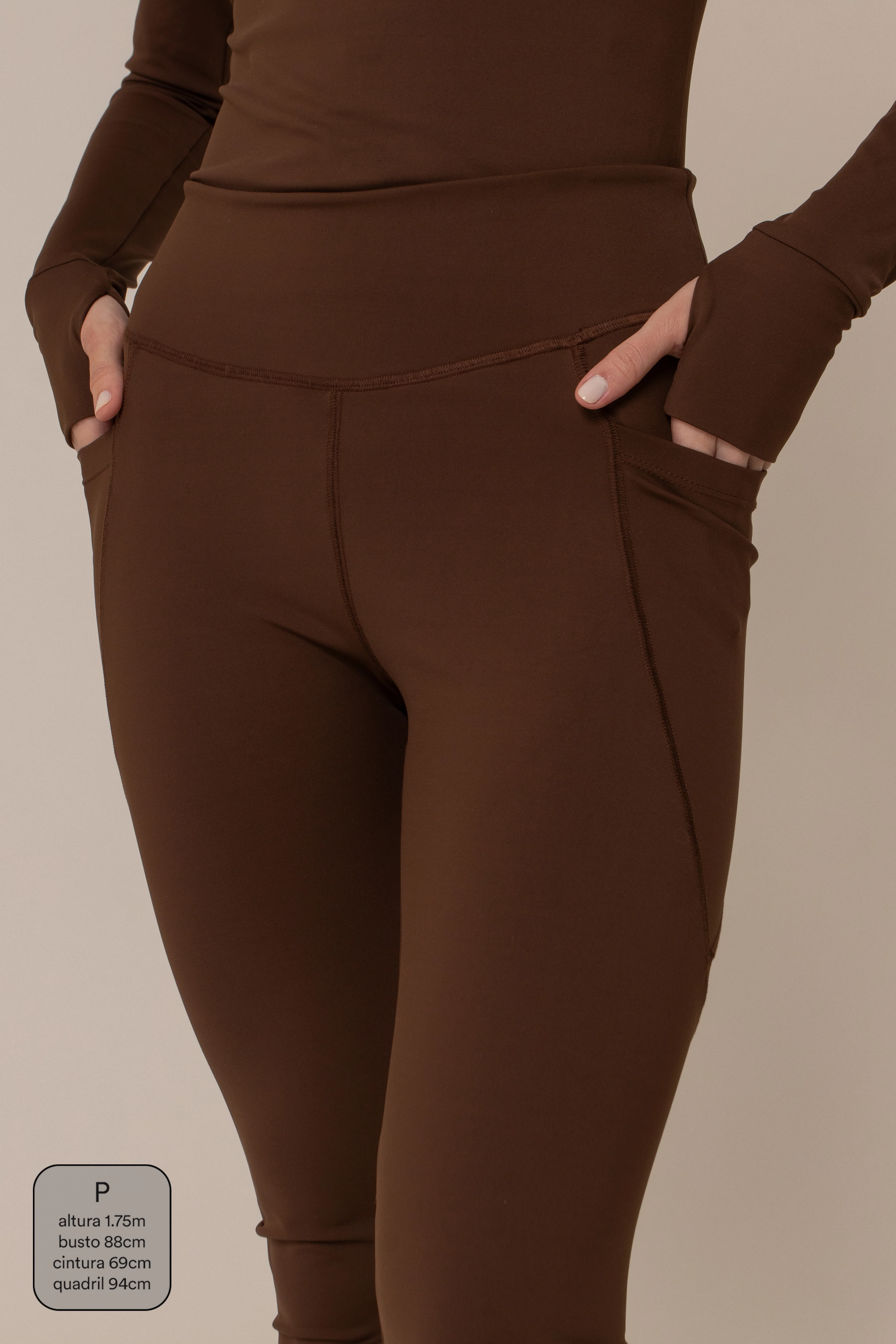 legging compress gym babe | legging fitness com bolsos - Image 29