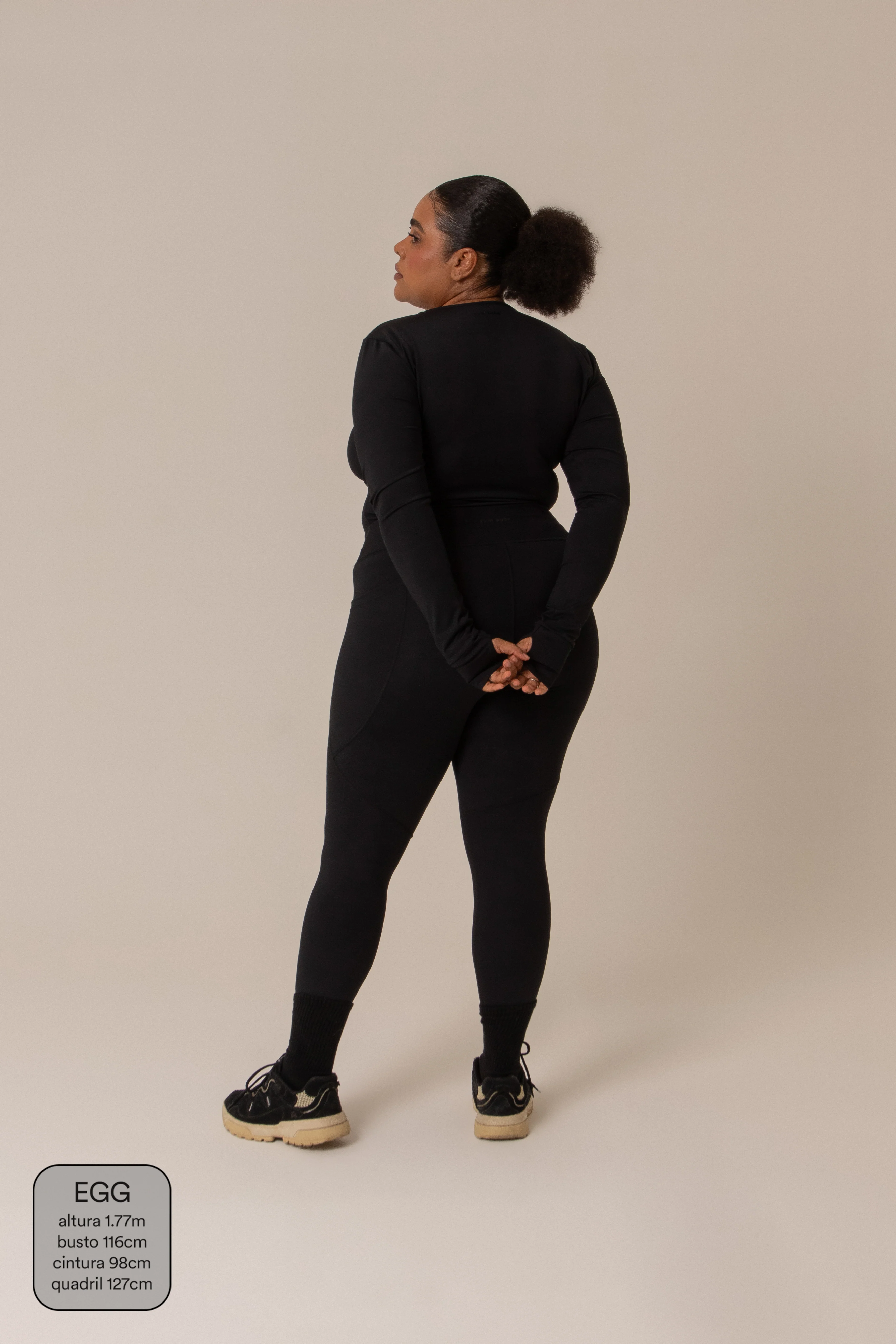 legging compress gym babe | legging fitness com bolsos - Image 39