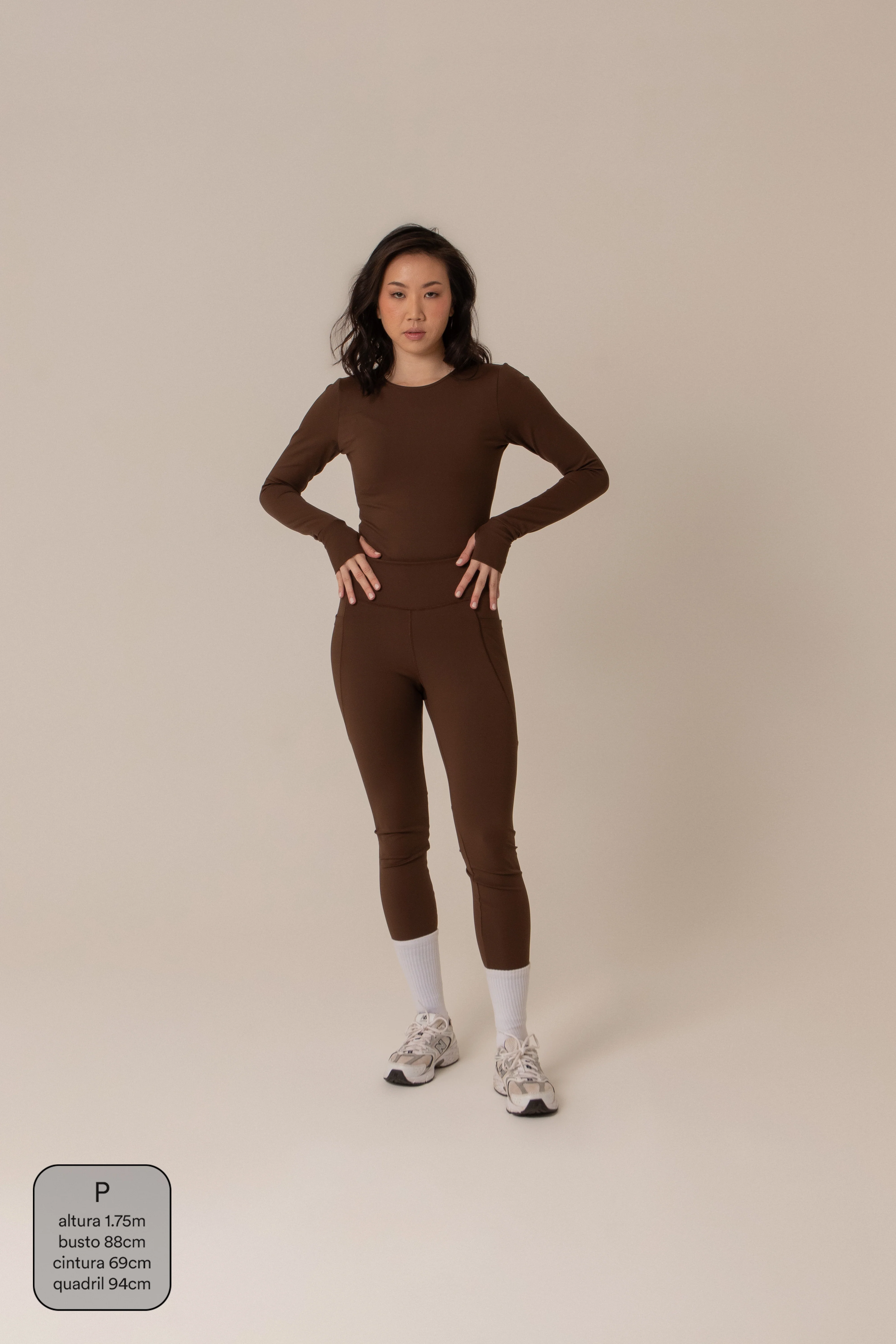 legging compress gym babe | legging fitness com bolsos - Image 46