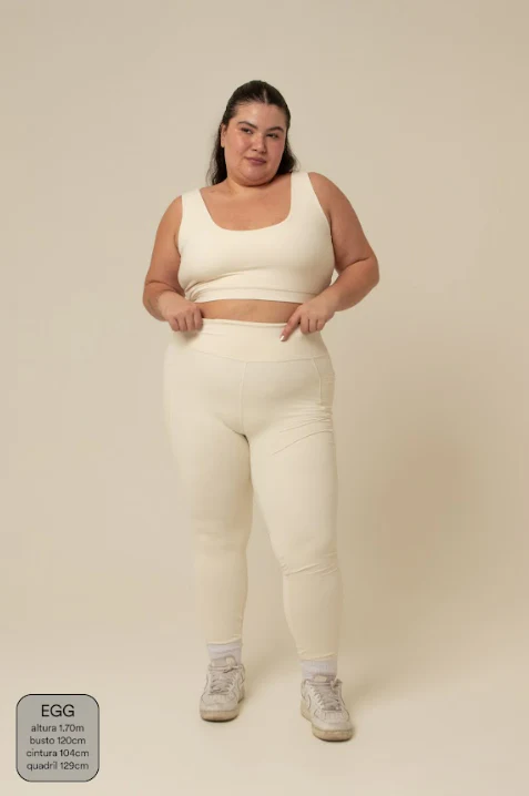legging compress gym babe | legging fitness com bolsos - Image 7