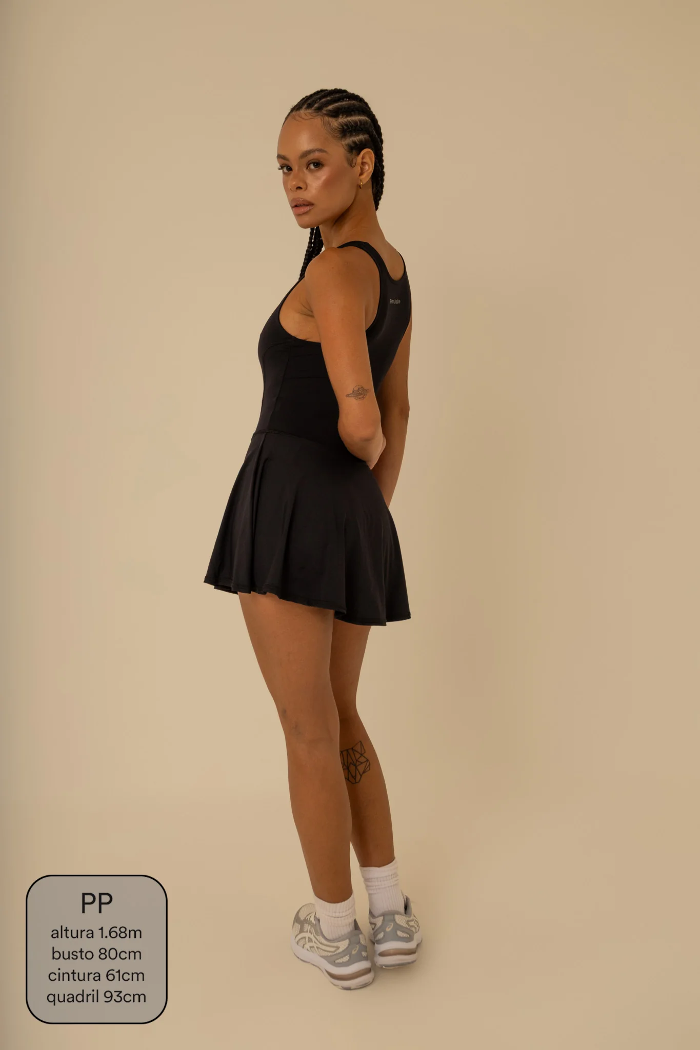 macaquinho com saia gym babe - Image 11