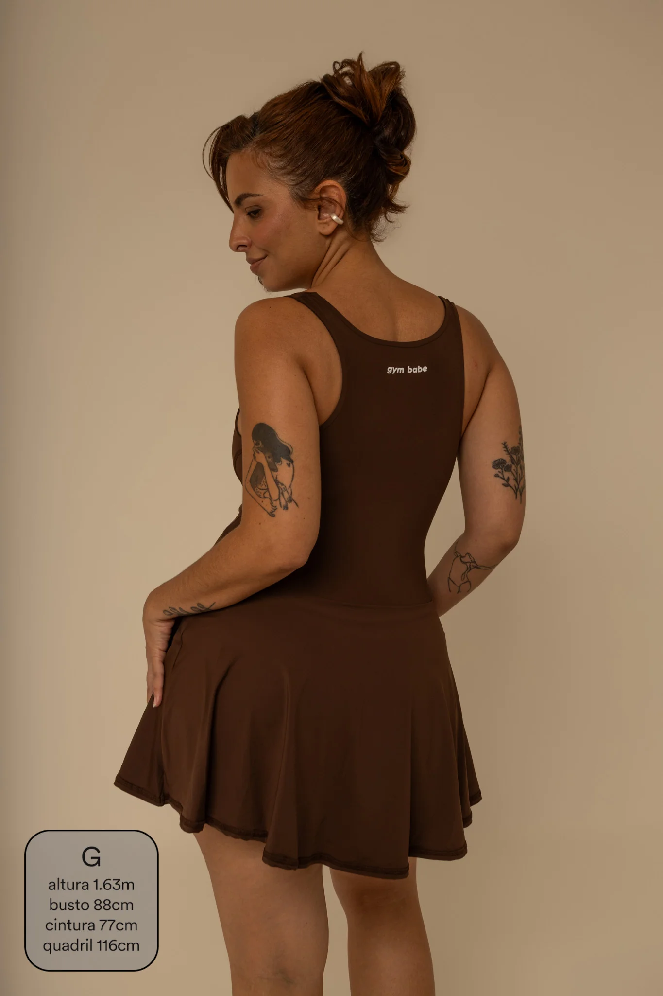 macaquinho com saia gym babe - Image 8