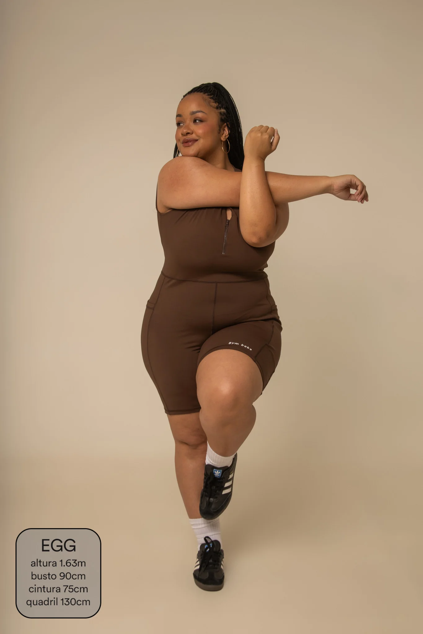 macaquinho zíper gym babe - Image 35