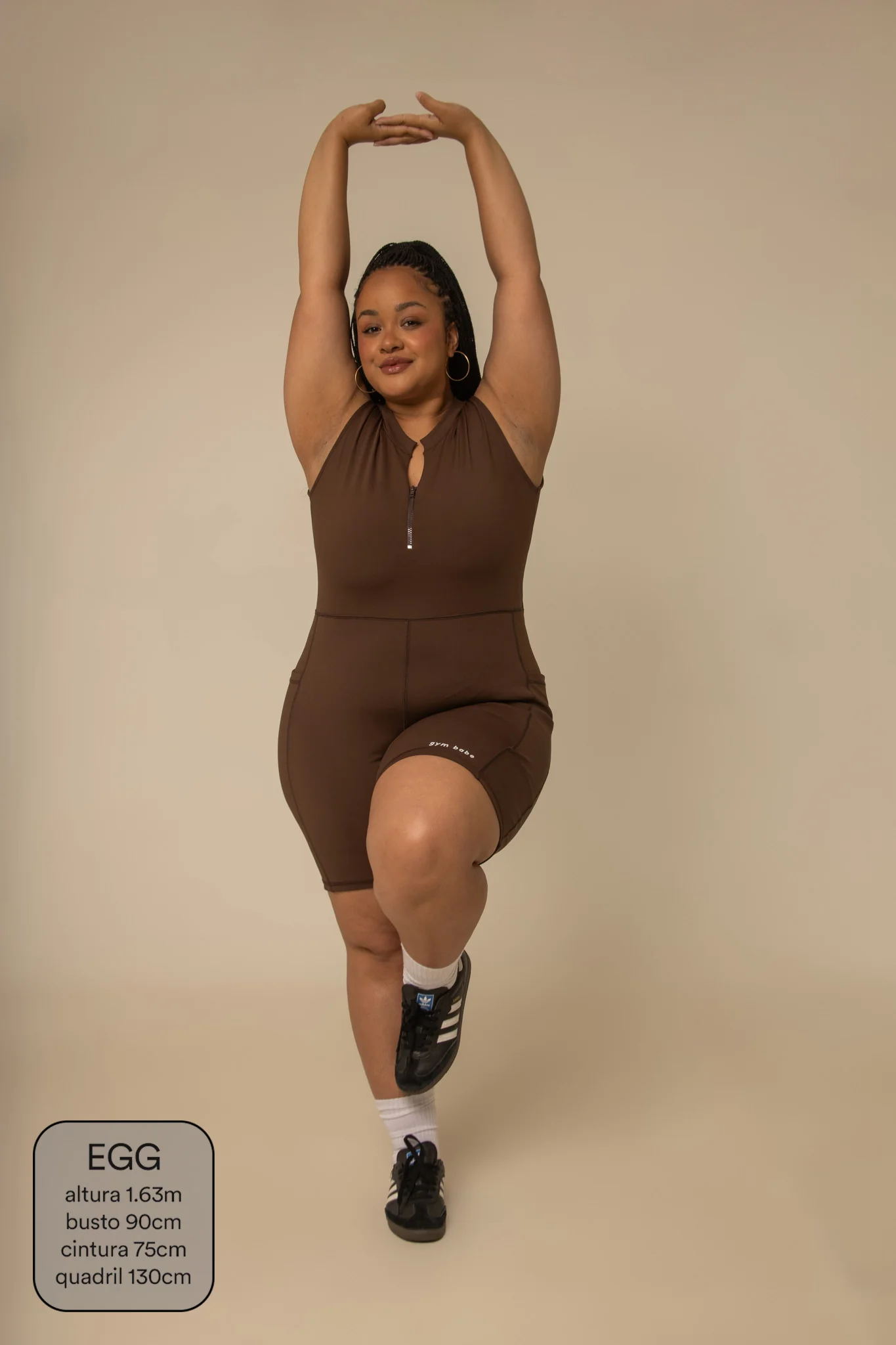 macaquinho zíper gym babe - Image 36