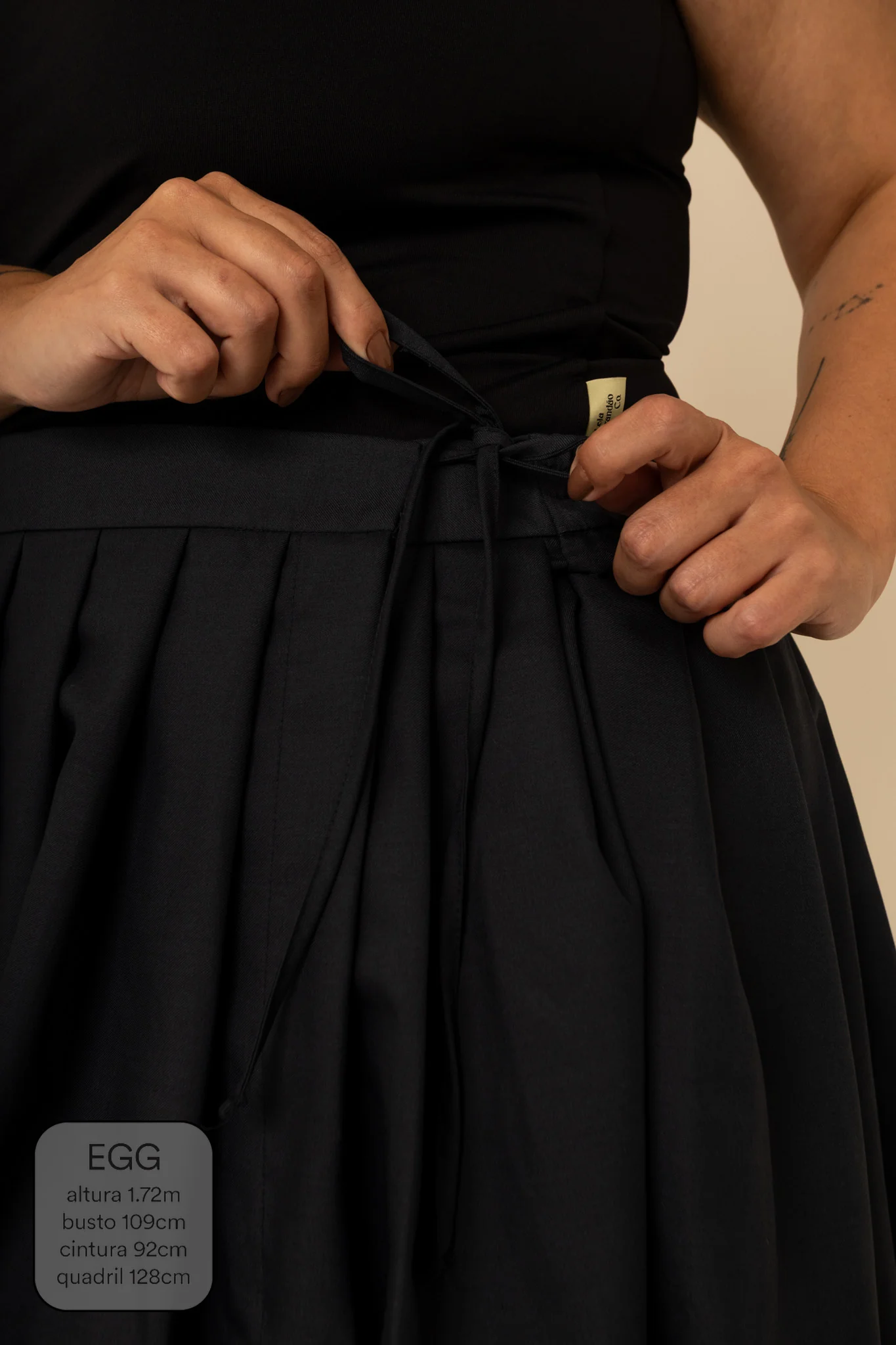 mini saia shorts plissada chefa - Image 6