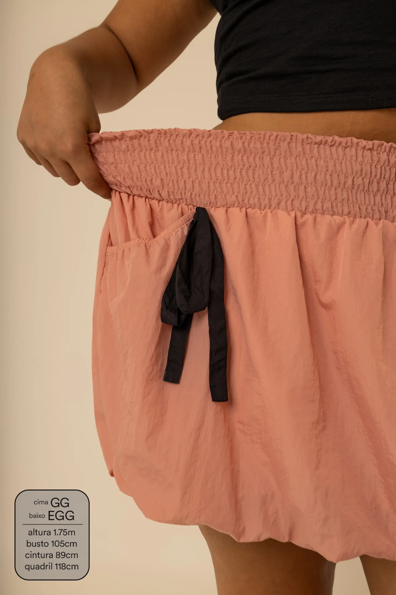 mini short saia balonê garoa - Image 12
