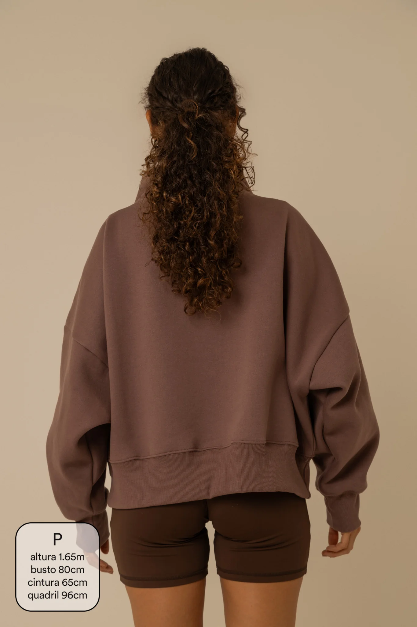 moletom gym babe lela & kappa | moletom oversized com zíper e bolsos - Image 11