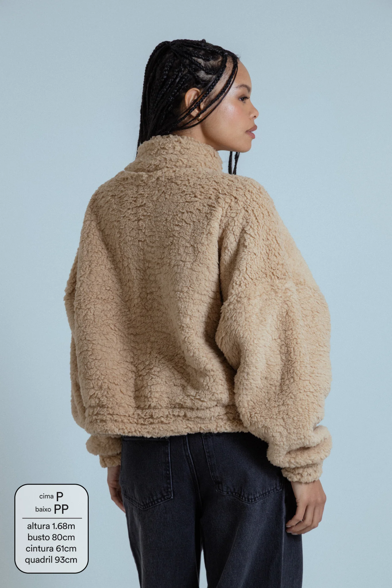 moletom gym babe peludinho cozy | moletom feminino oversized peluciado - Image 15