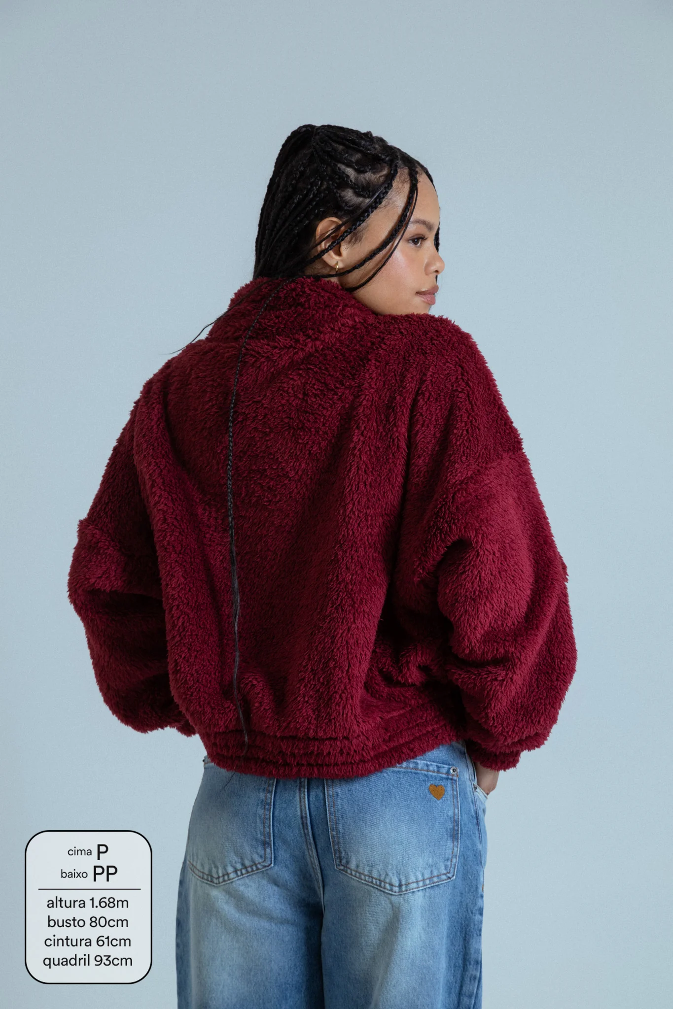 moletom gym babe peludinho cozy | moletom feminino oversized peluciado - Image 21