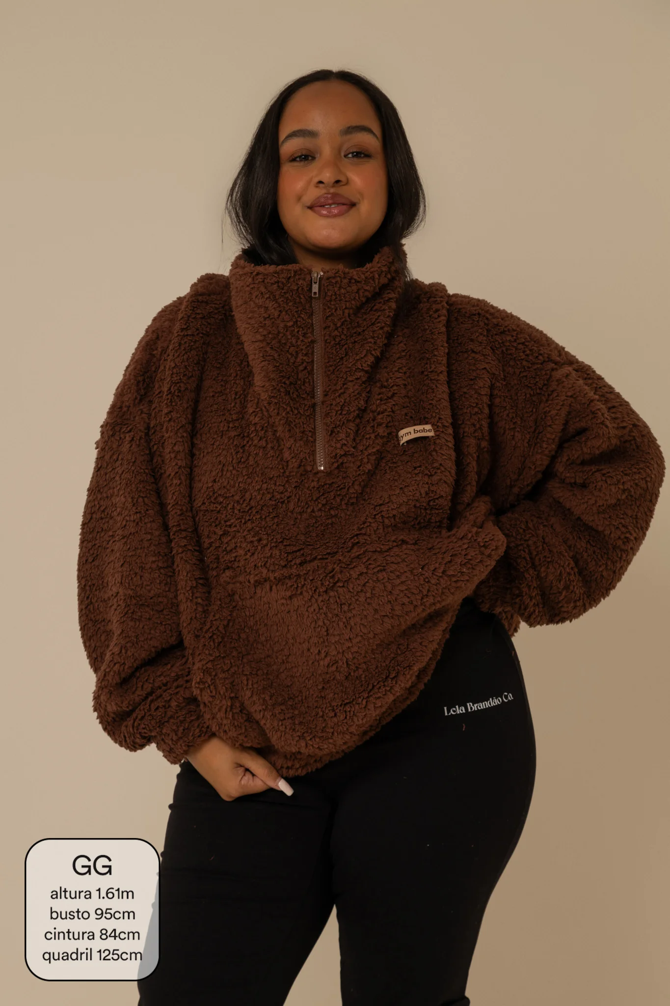moletom gym babe peludinho cozy | moletom feminino oversized peluciado - Image 45