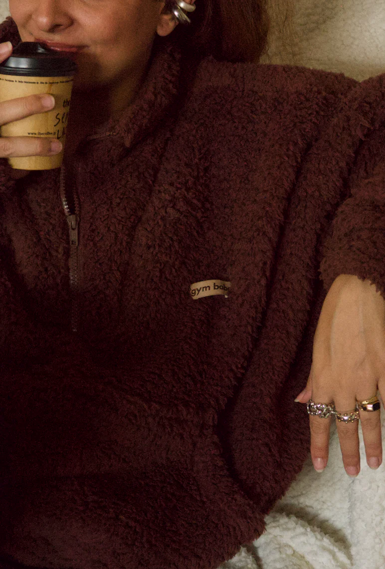 moletom gym babe peludinho cozy | moletom feminino oversized peluciado - Image 52