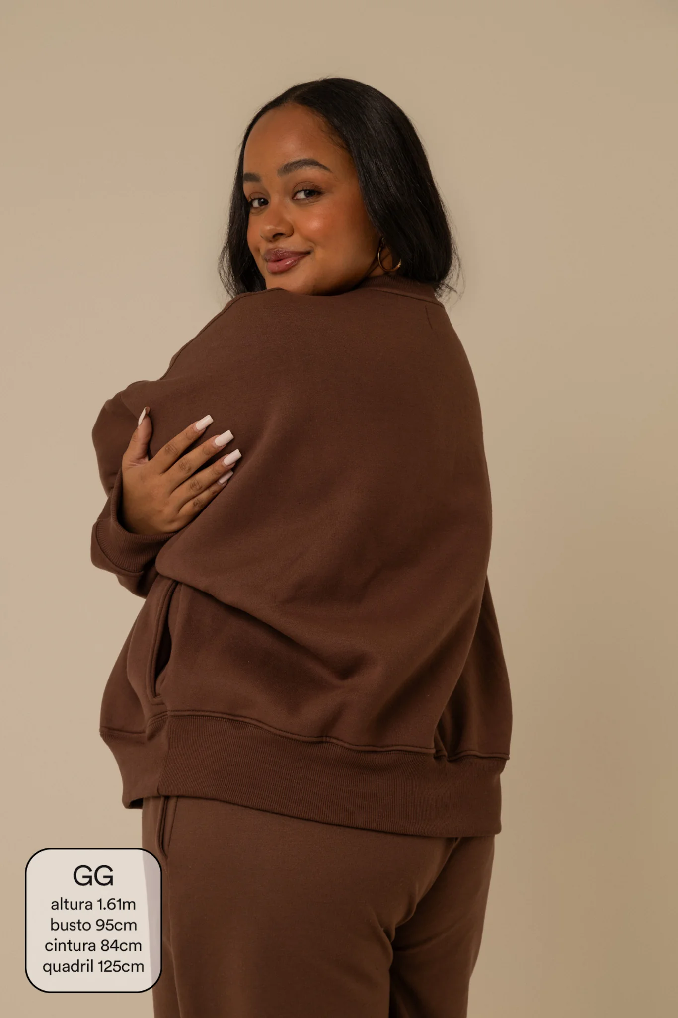 moletom oversized cozy | moletom sem capuz - Image 29