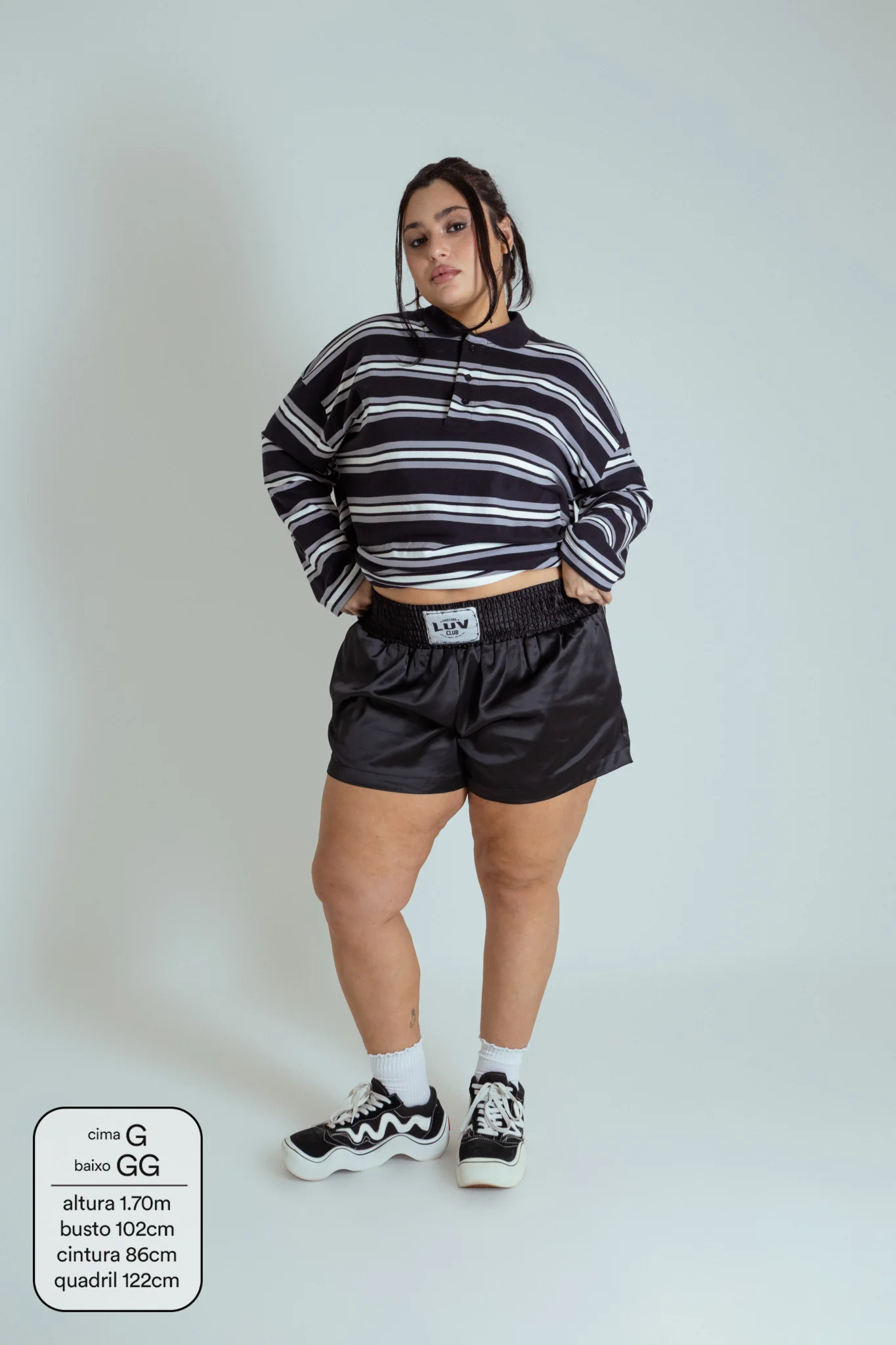 polo listrada oversized manga longa luv - Image 16