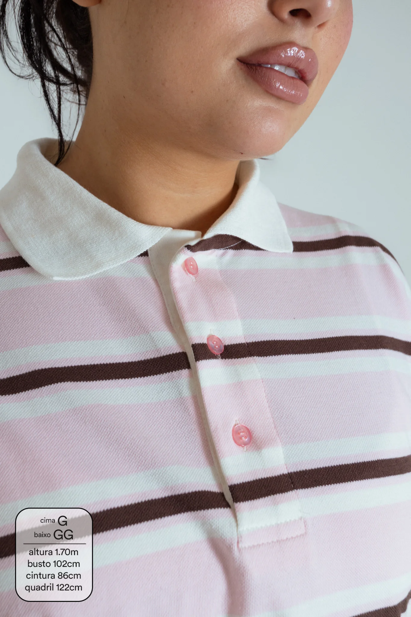 polo listrada oversized manga longa luv - Image 19