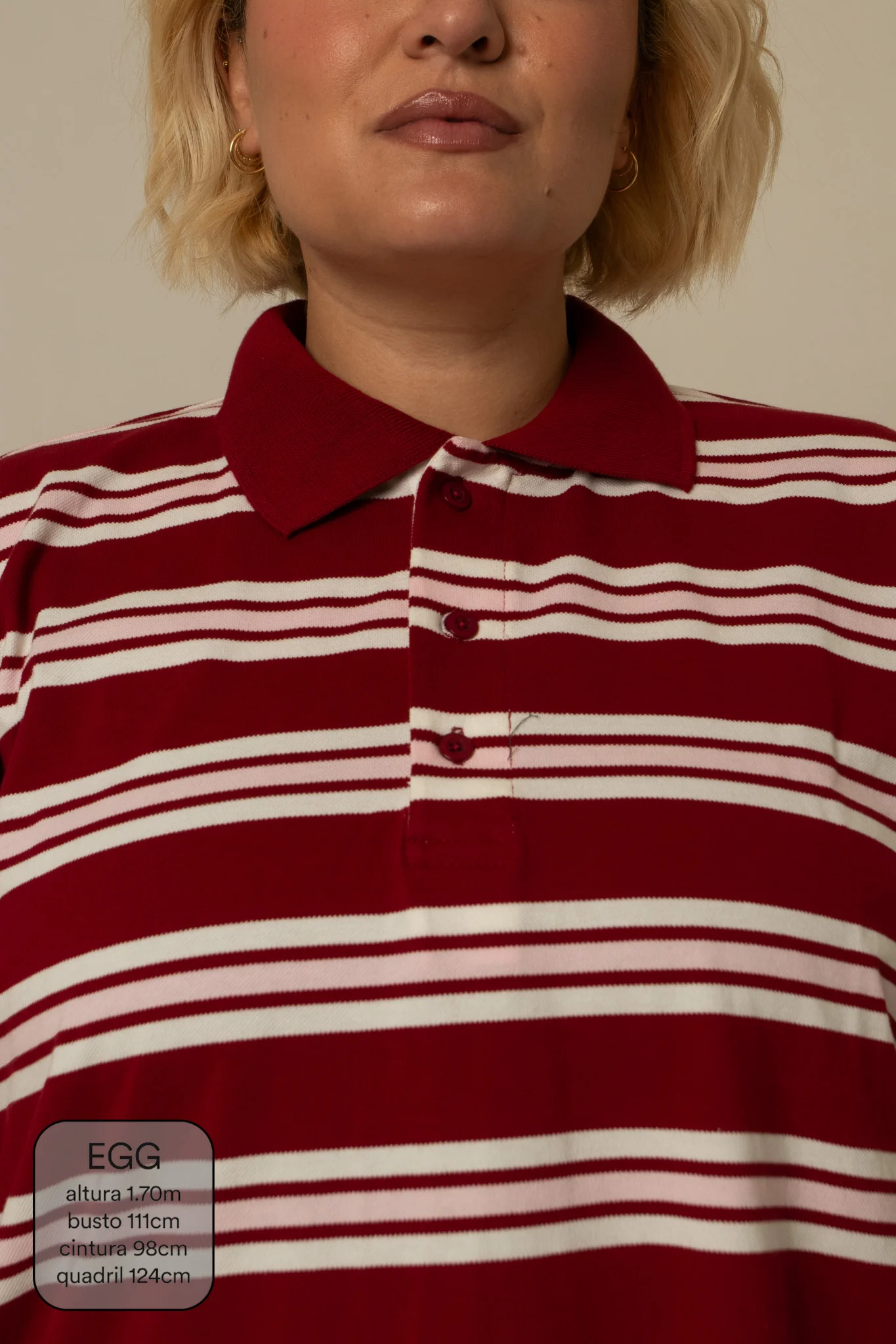 polo listrada oversized manga longa luv - Image 14