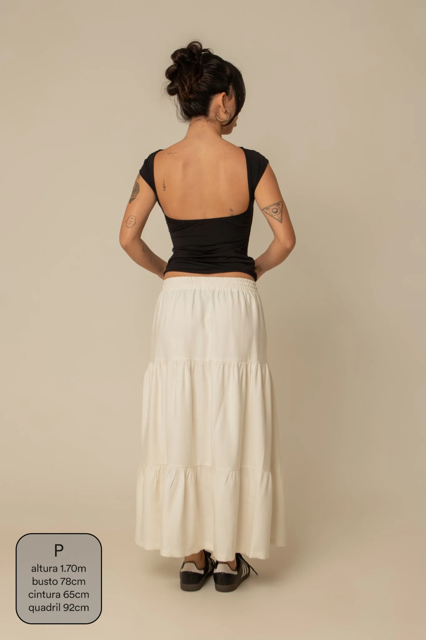 saia guapa | saia longa com bolsos - Image 26
