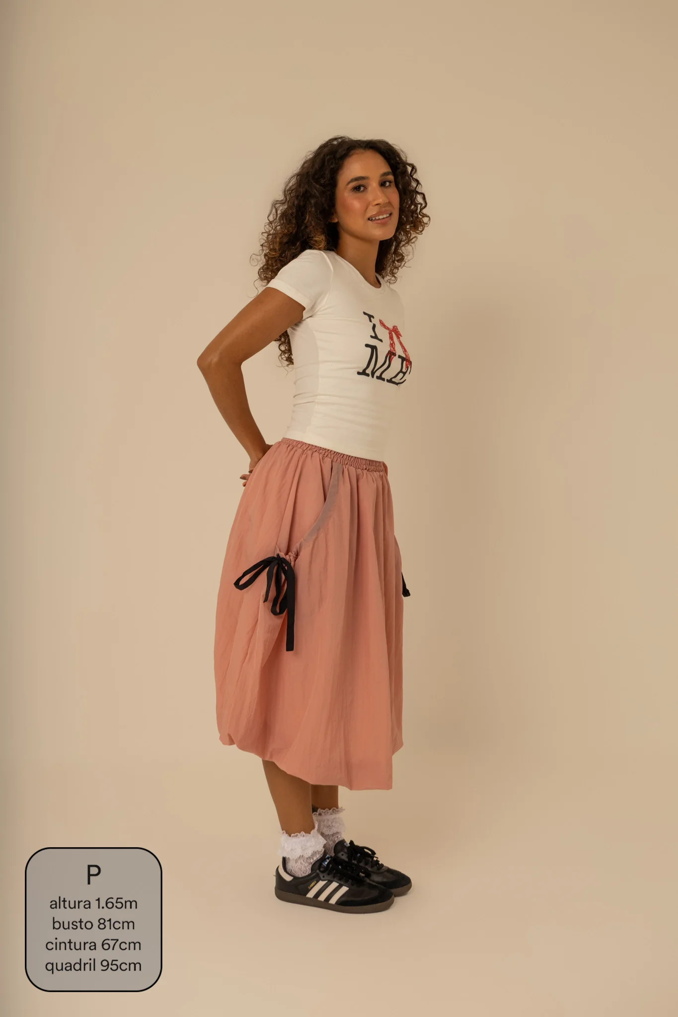 saia midi balonê garoa - Image 5