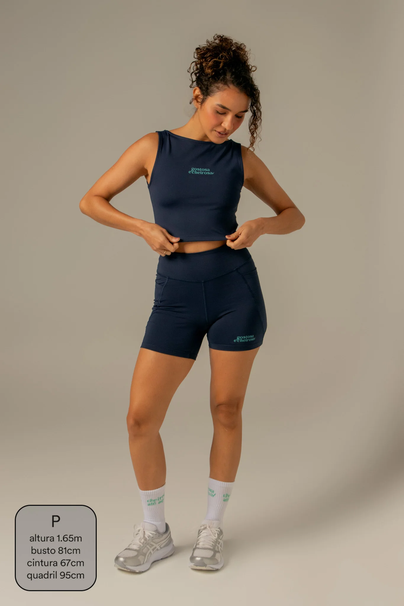 short biker gym babe collab Rexona - Image 10