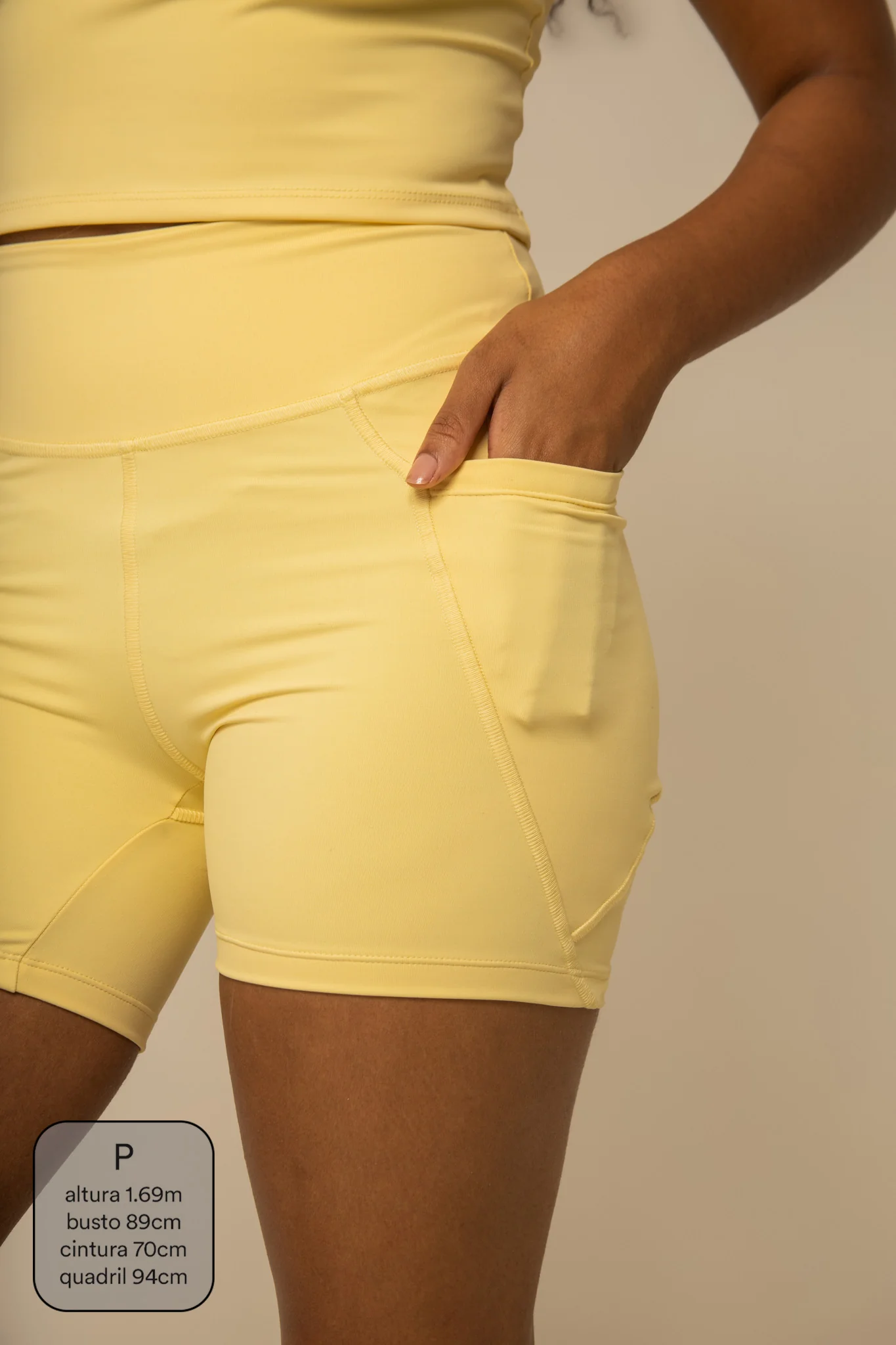 short compress gym babe | short fitness com bolsos - Image 10