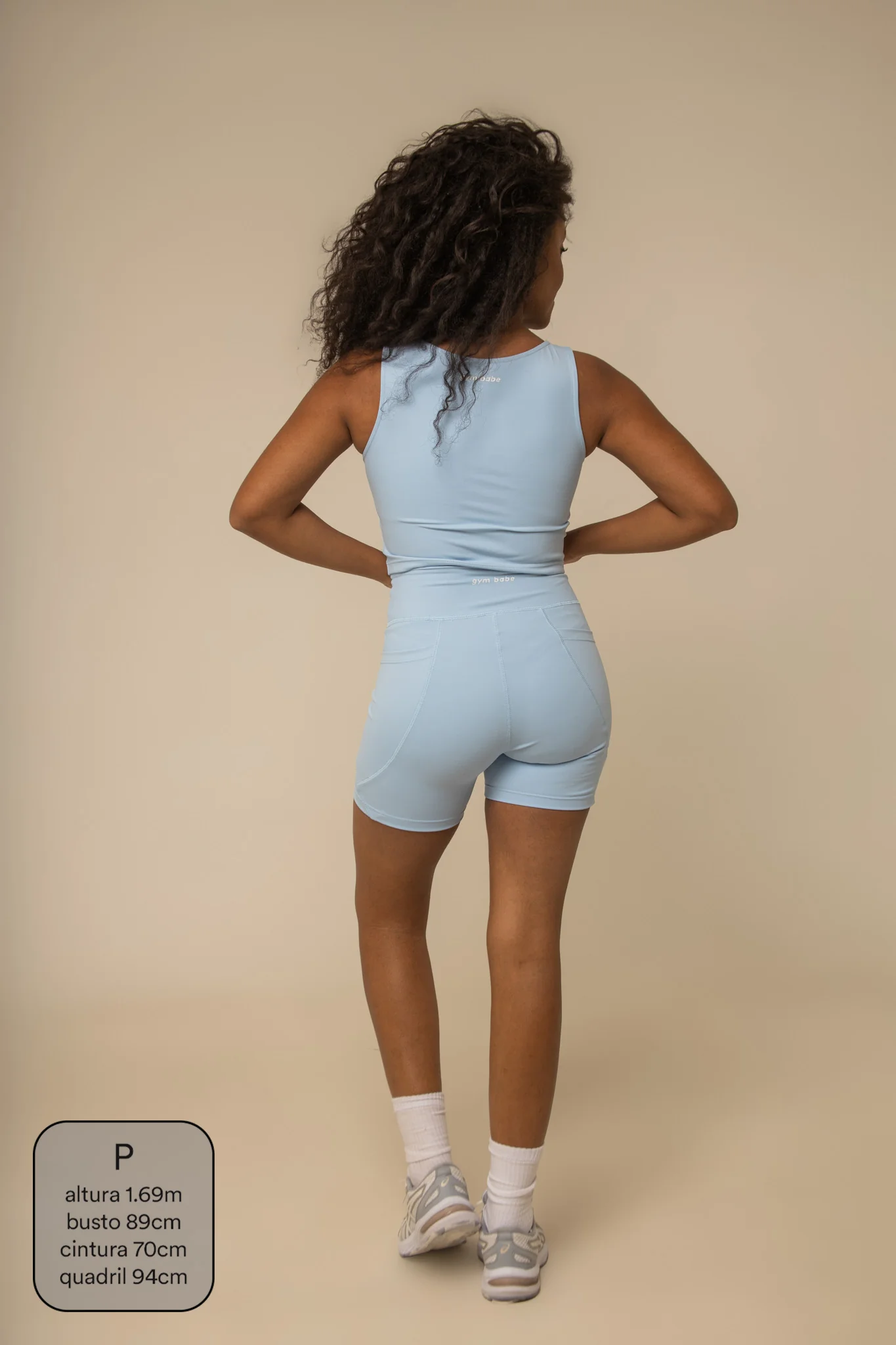 short compress gym babe | short fitness com bolsos - Image 12