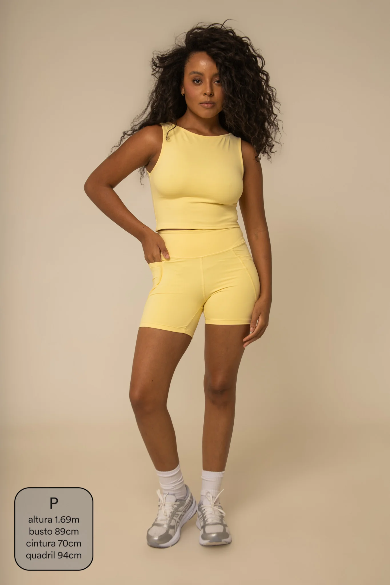 short compress gym babe | short fitness com bolsos - Image 15