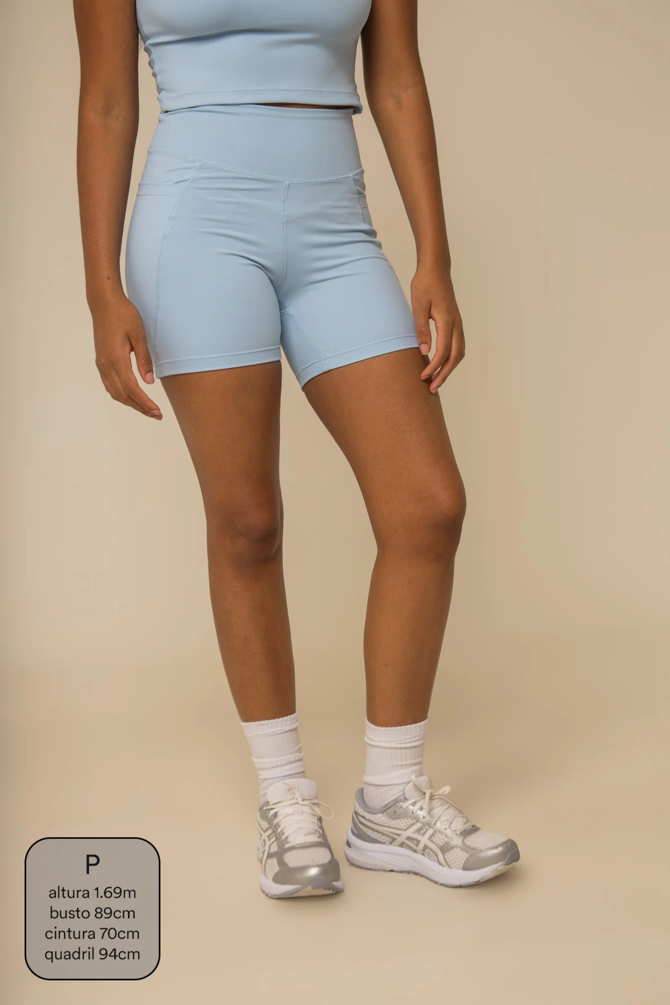 short compress gym babe | short fitness com bolsos - Image 16