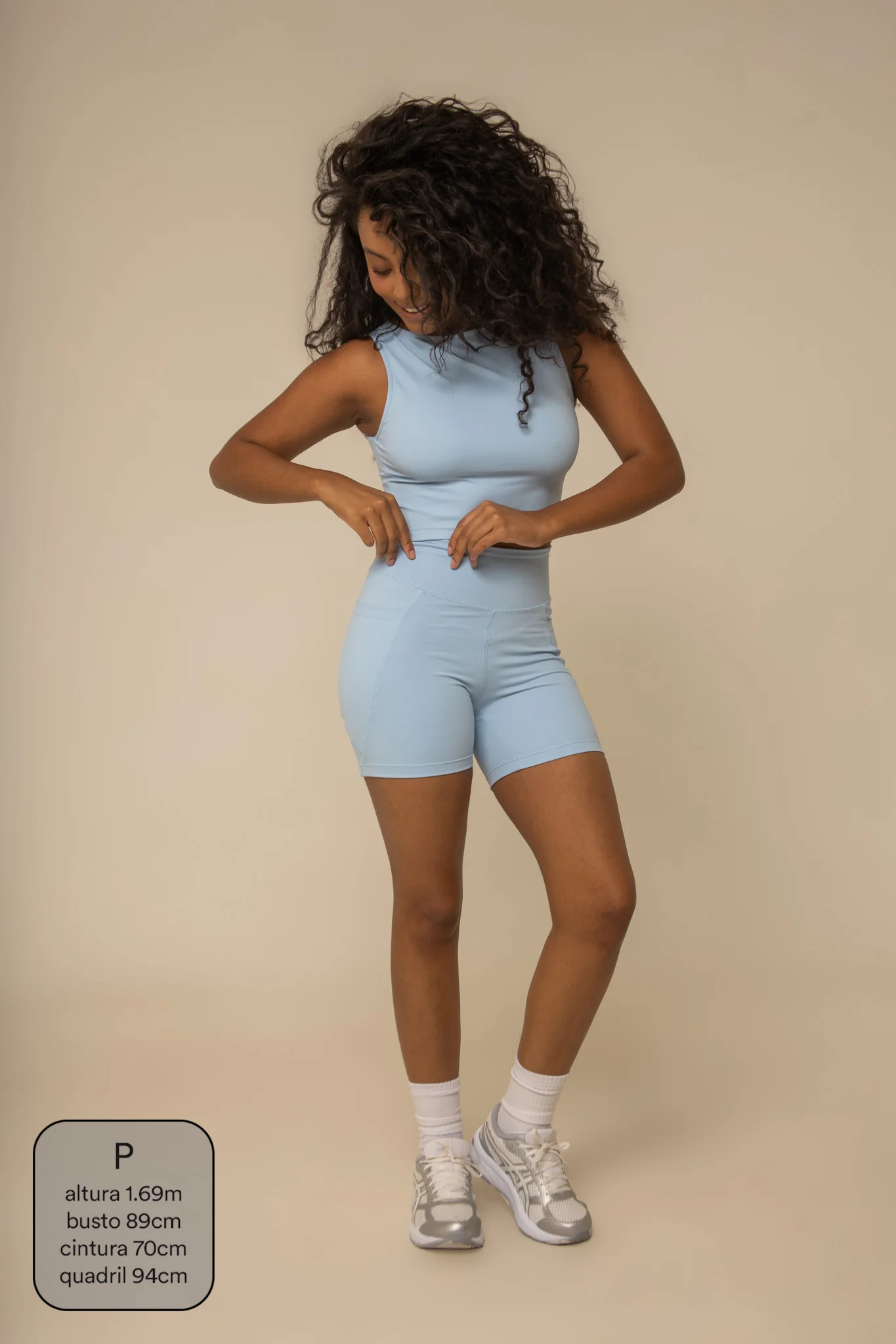 short compress gym babe | short fitness com bolsos - Image 22