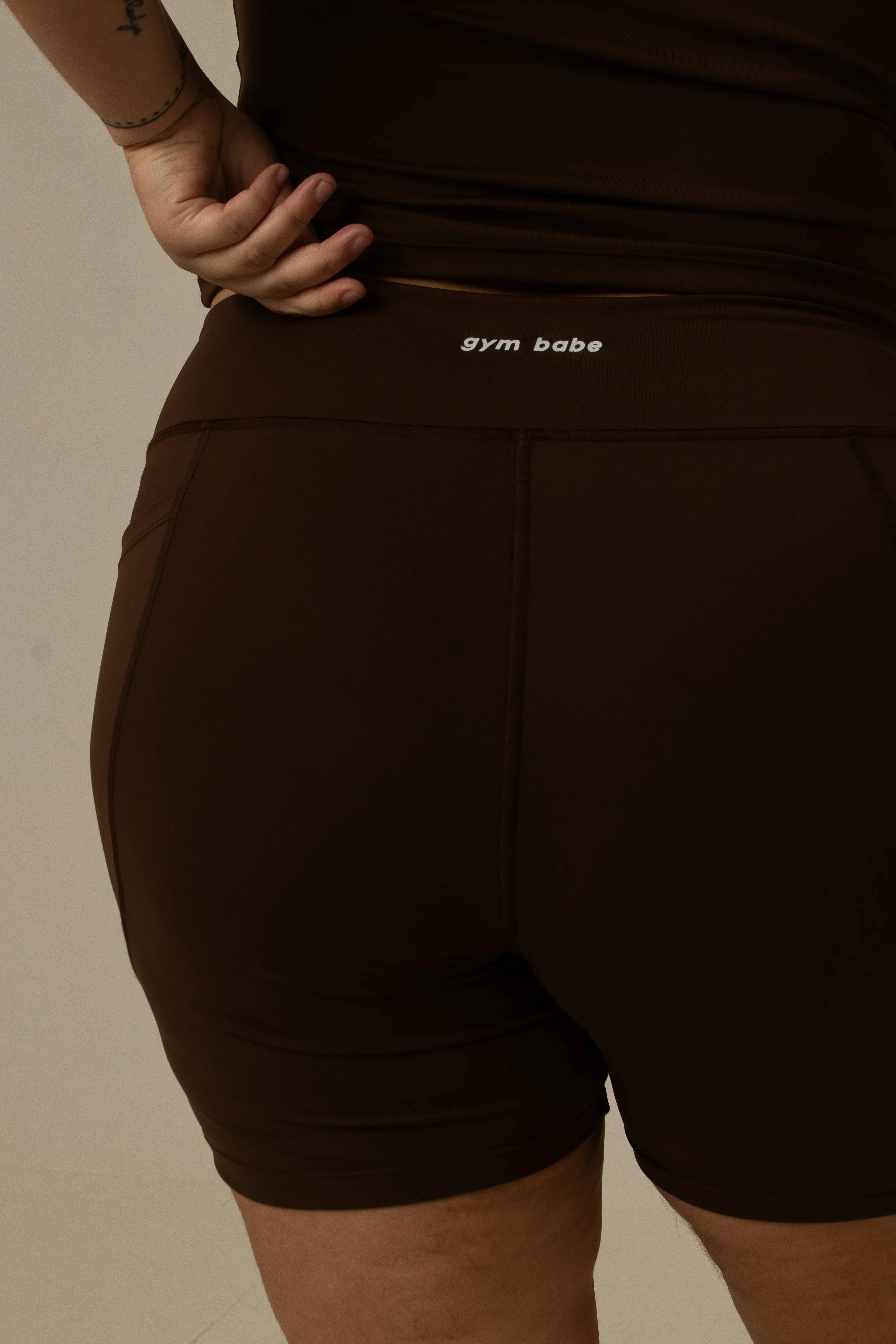 short compress gym babe | short fitness com bolsos - Image 36