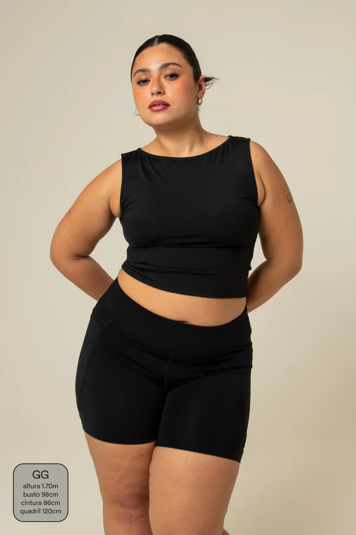 short compress gym babe | short fitness com bolsos - Image 40